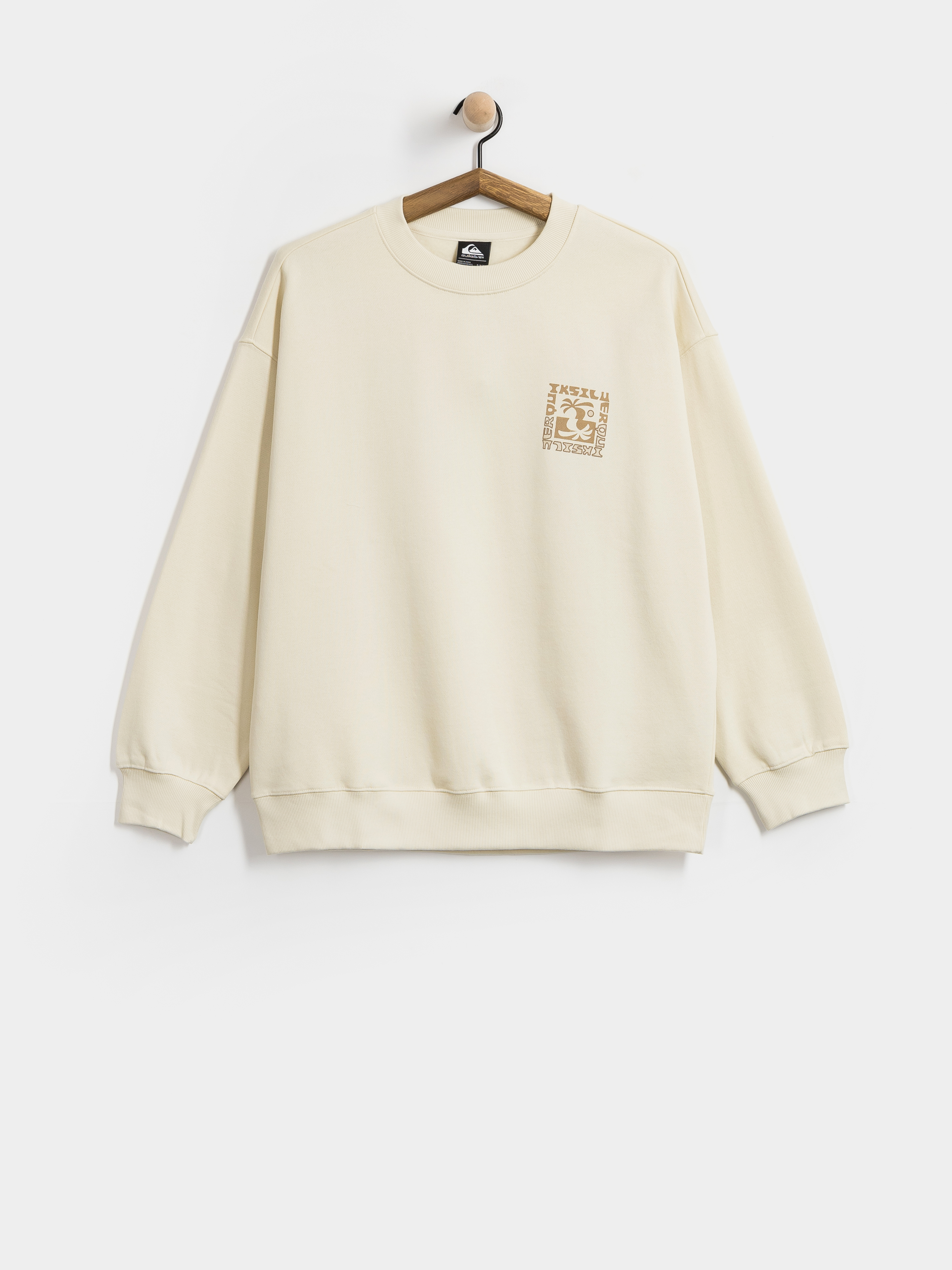 Суитшърт Quiksilver Standard Crew Wmn (bone)