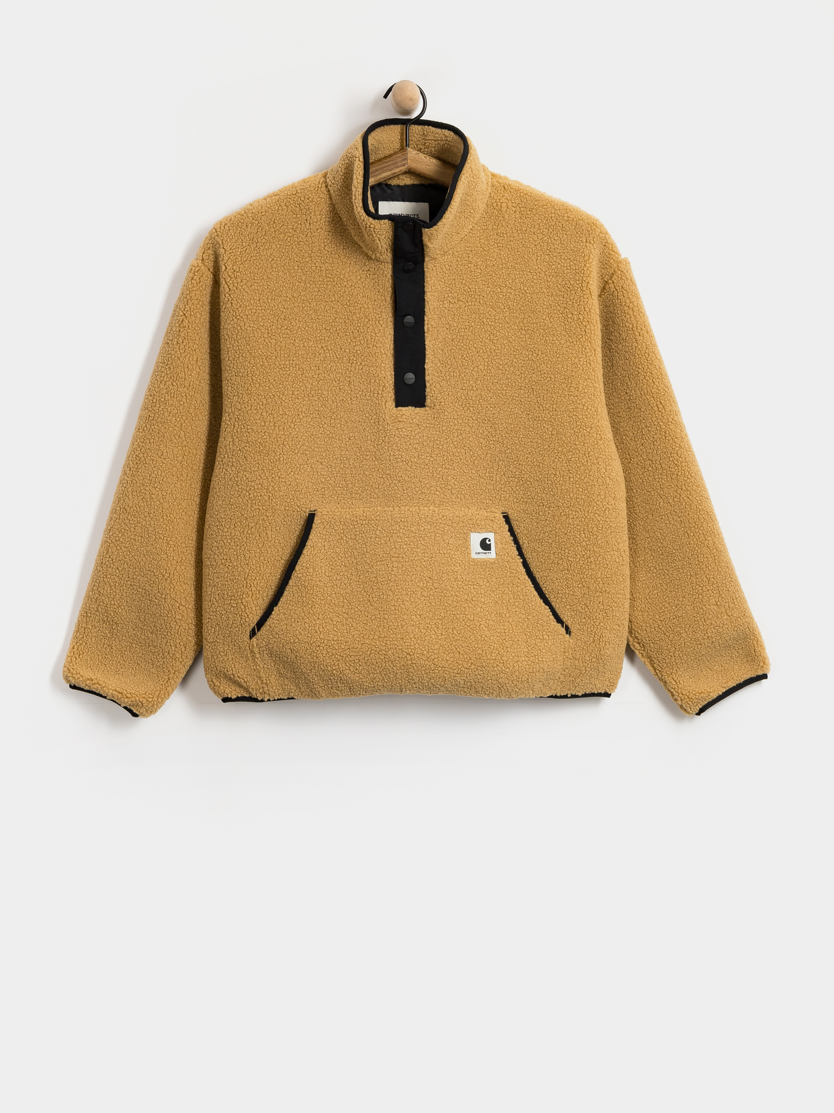 Дамски Поларени суитшърт Carhartt WIP Elliot (wip dusty h/black)