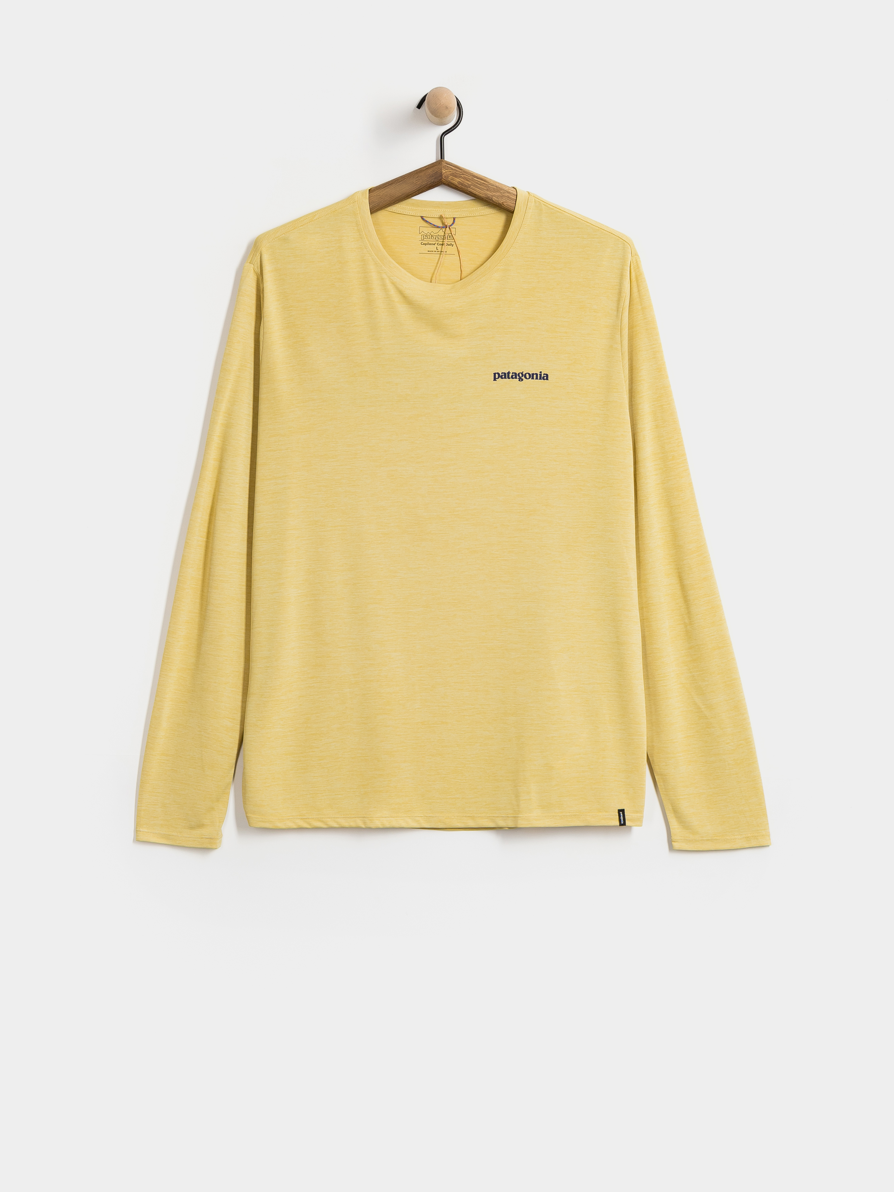 Блуза Patagonia Cap Cool Daily Boardshort Logo (limestone yellow light limestone yellow x dye)
