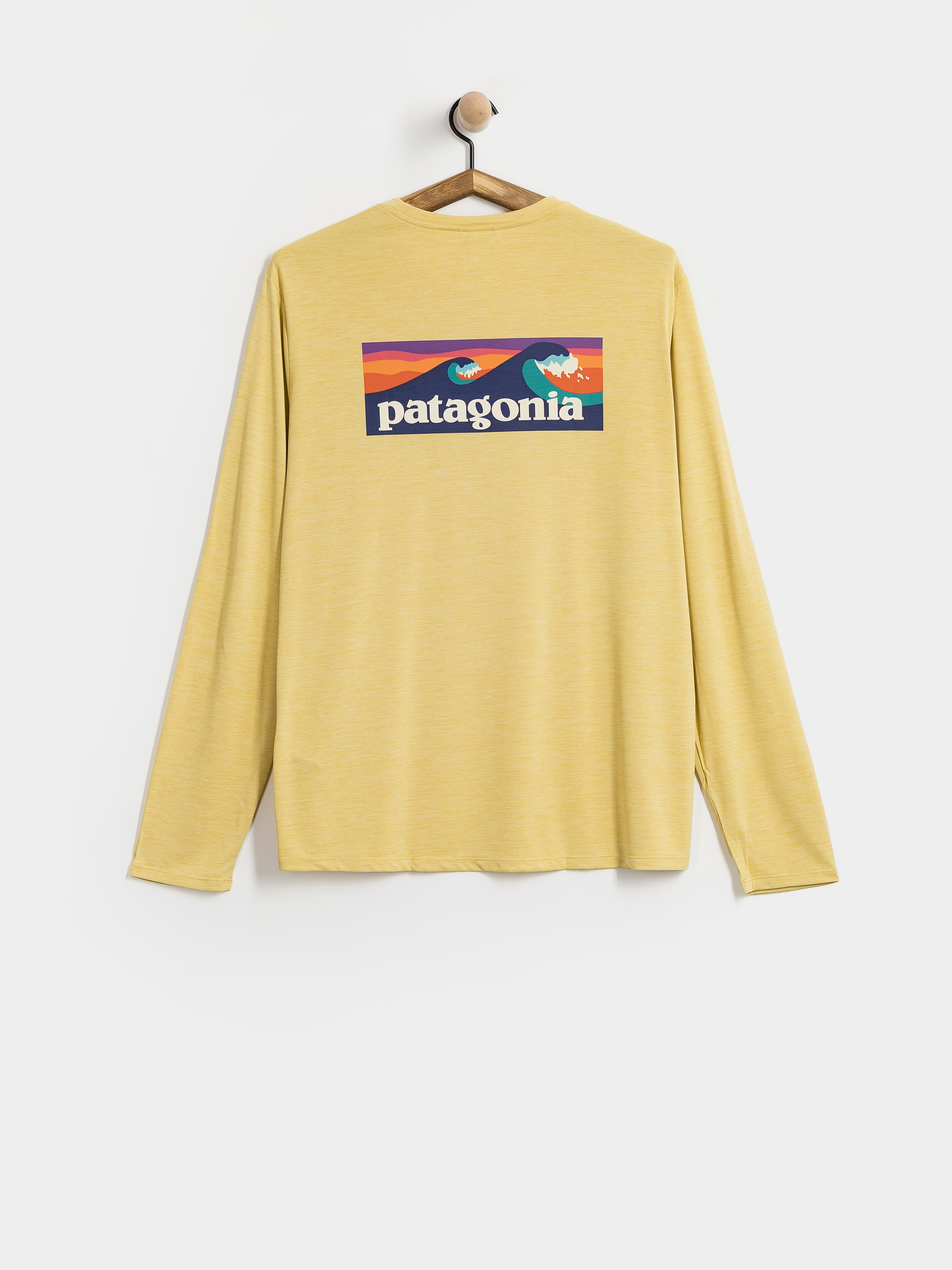 Блуза Patagonia Cap Cool Daily Boardshort Logo (limestone yellow light limestone yellow x dye)