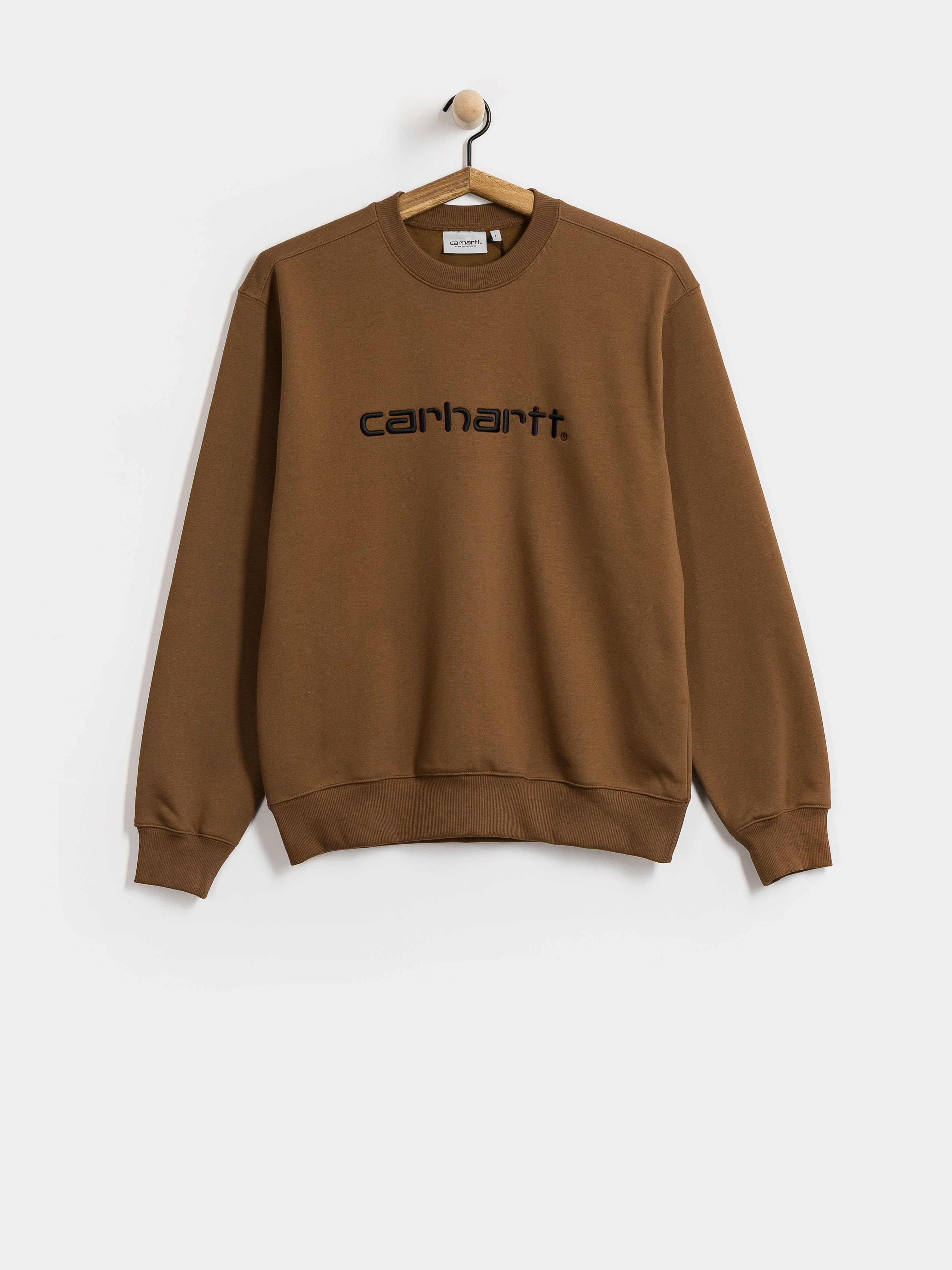Суитшърт Carhartt WIP Carhartt (wip h brown/black)