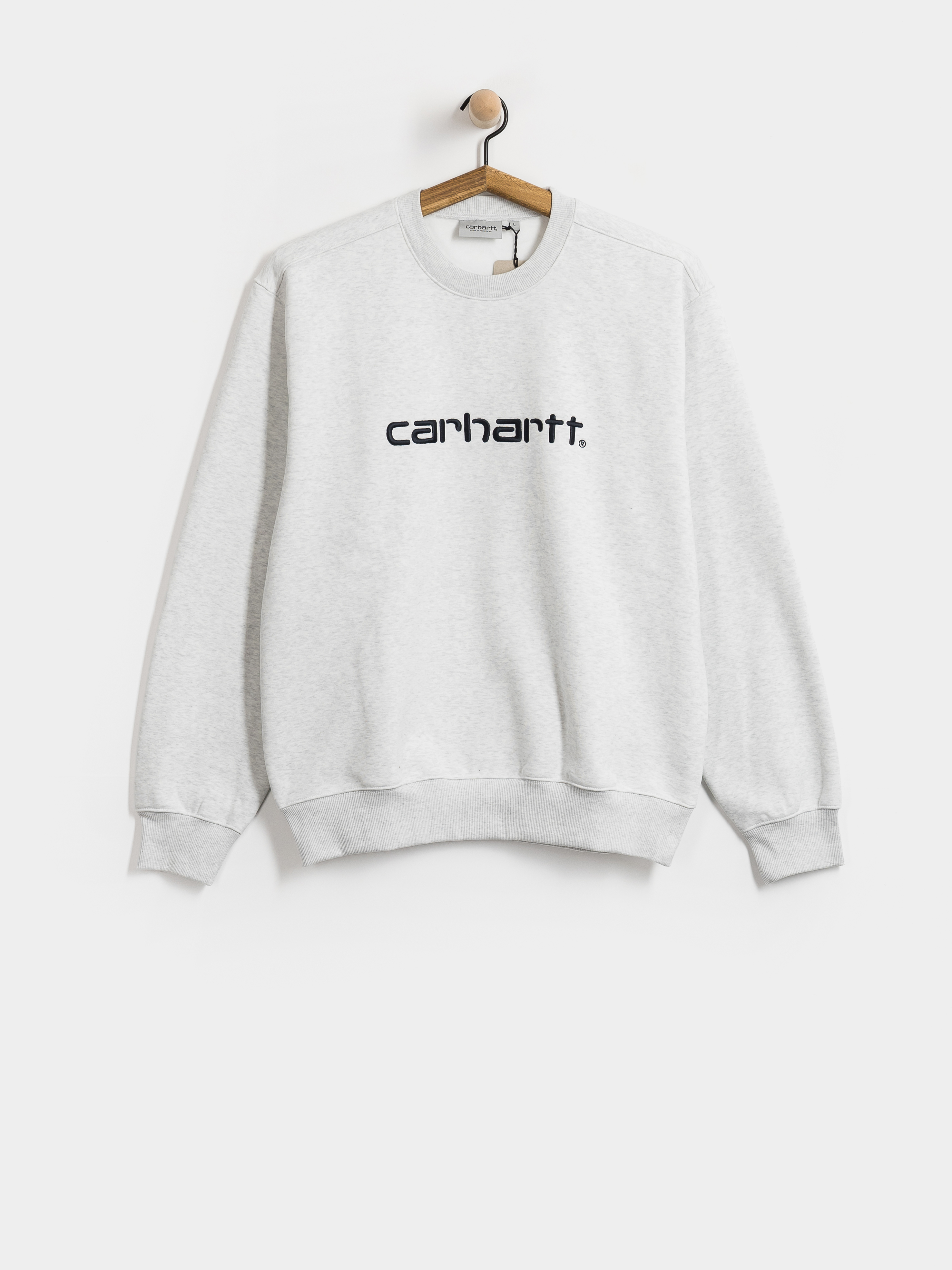 Суитшърт Carhartt WIP Carhartt (ash heather/graphite)