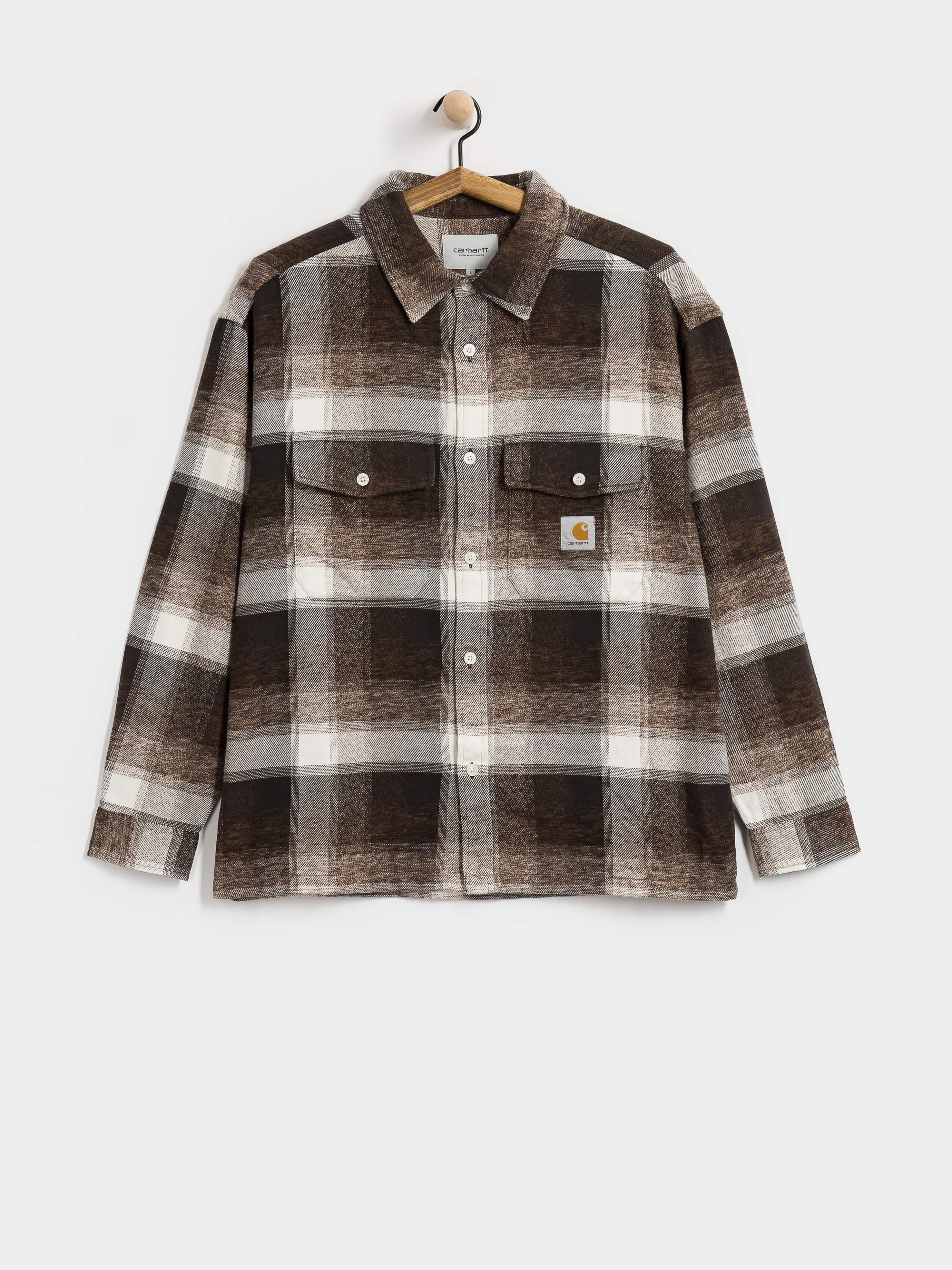 Риза Carhartt WIP Esterson (esterson check tobacco)