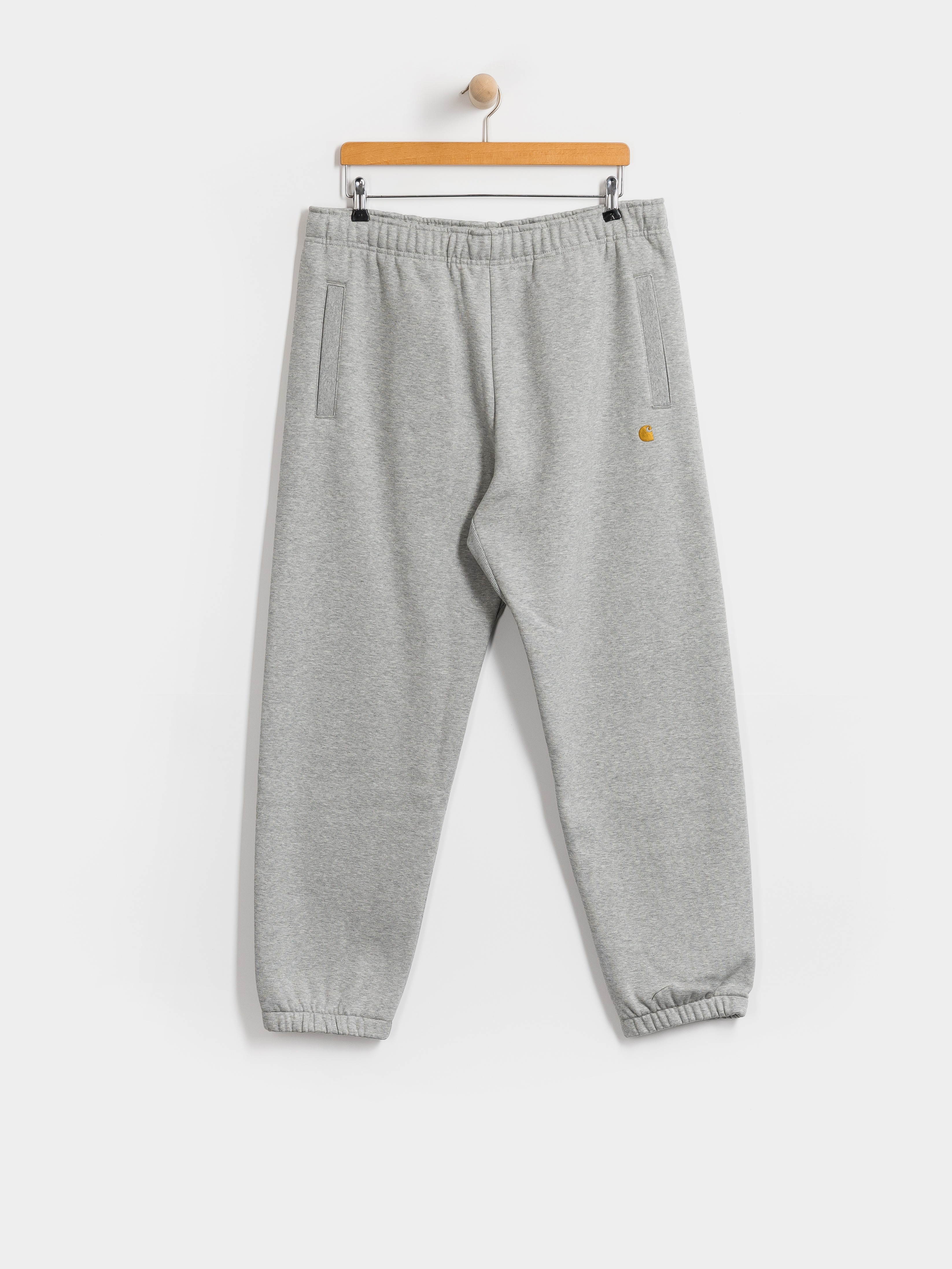 Панталони Carhartt WIP Chase (grey heather/gold)