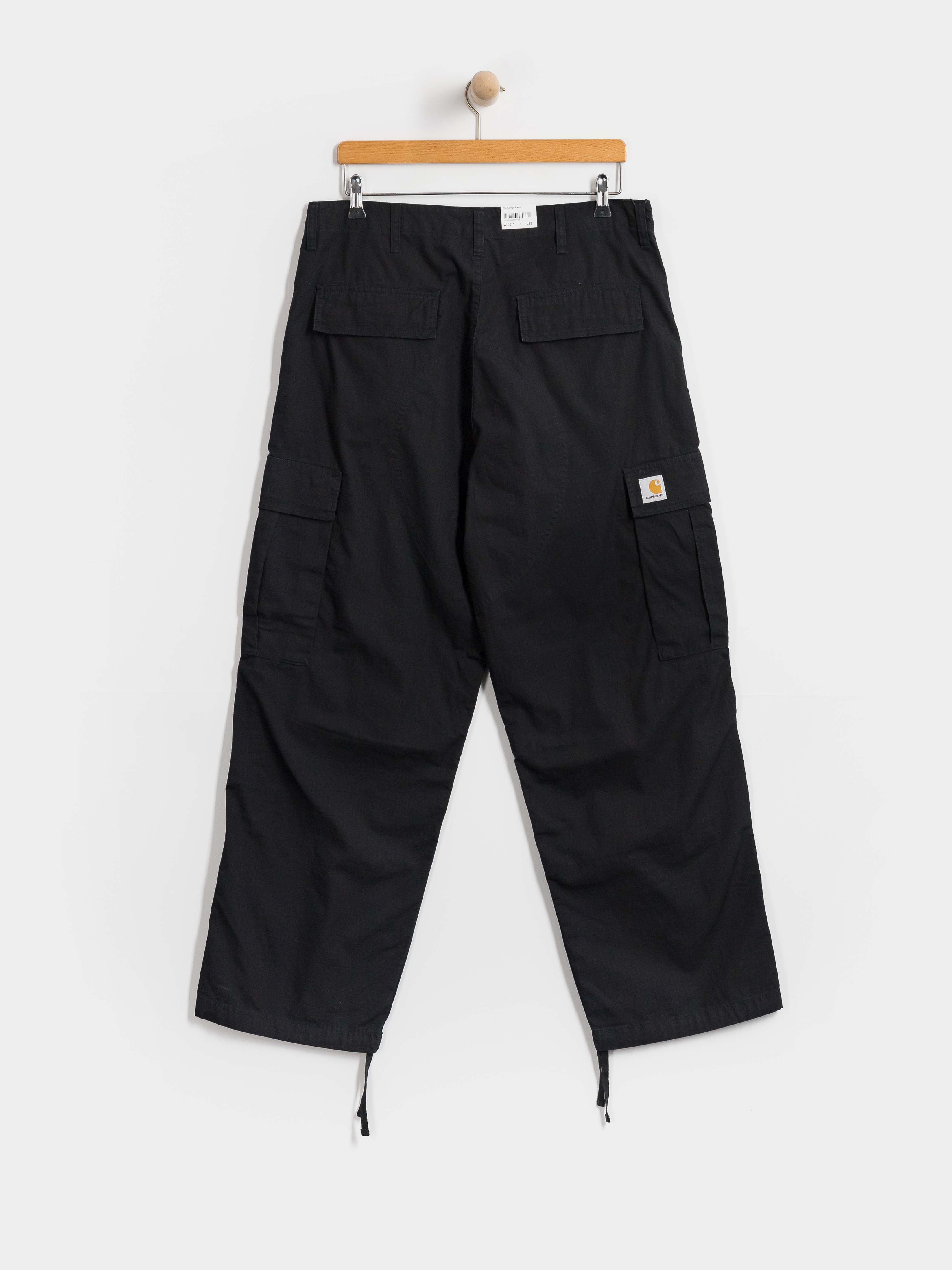 Панталони Carhartt WIP OG Cargo (black/stone washed)