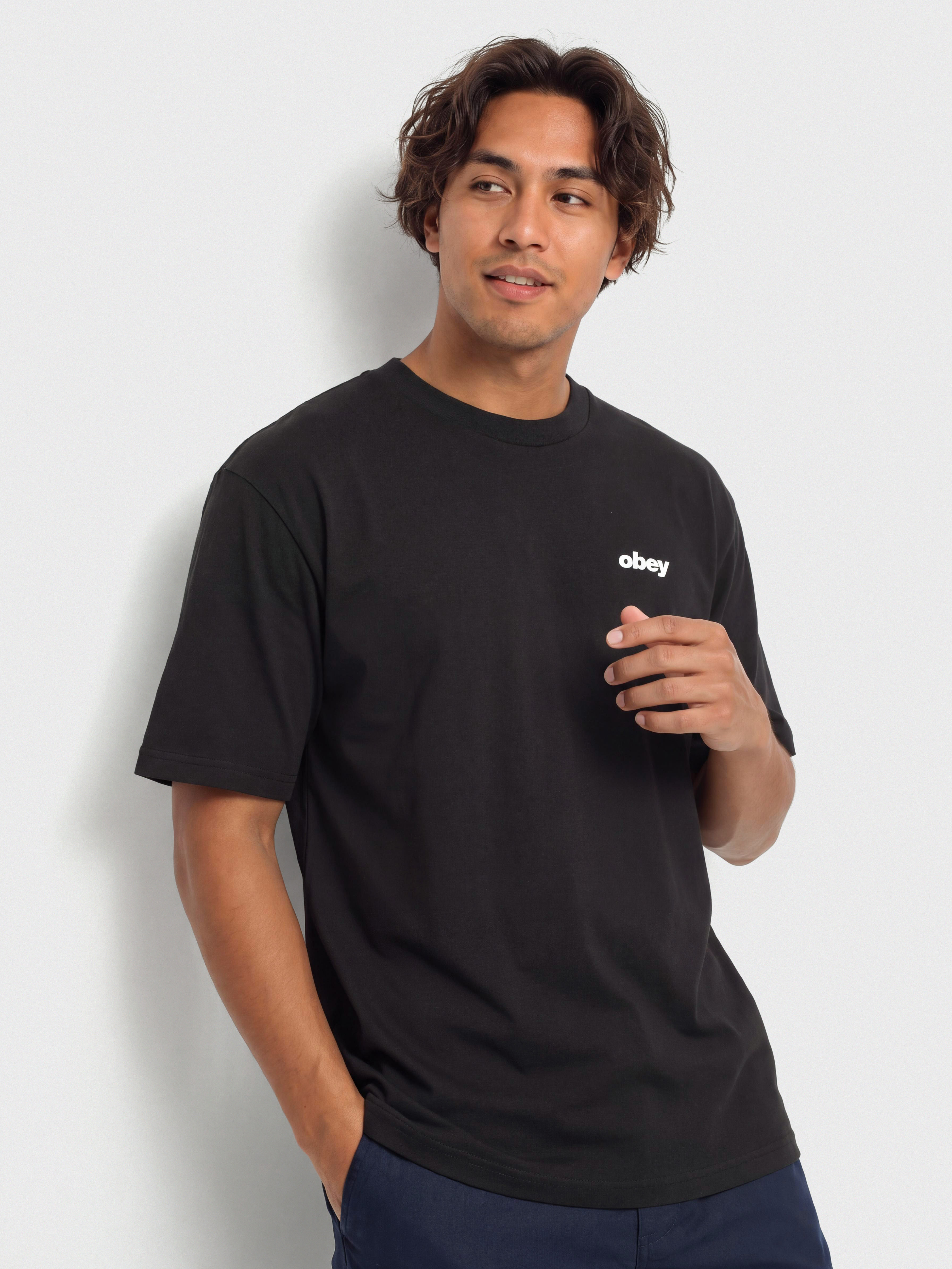 u0422u0435u043du0438u0441u043au0430 OBEY Stronger Together (vintage black)