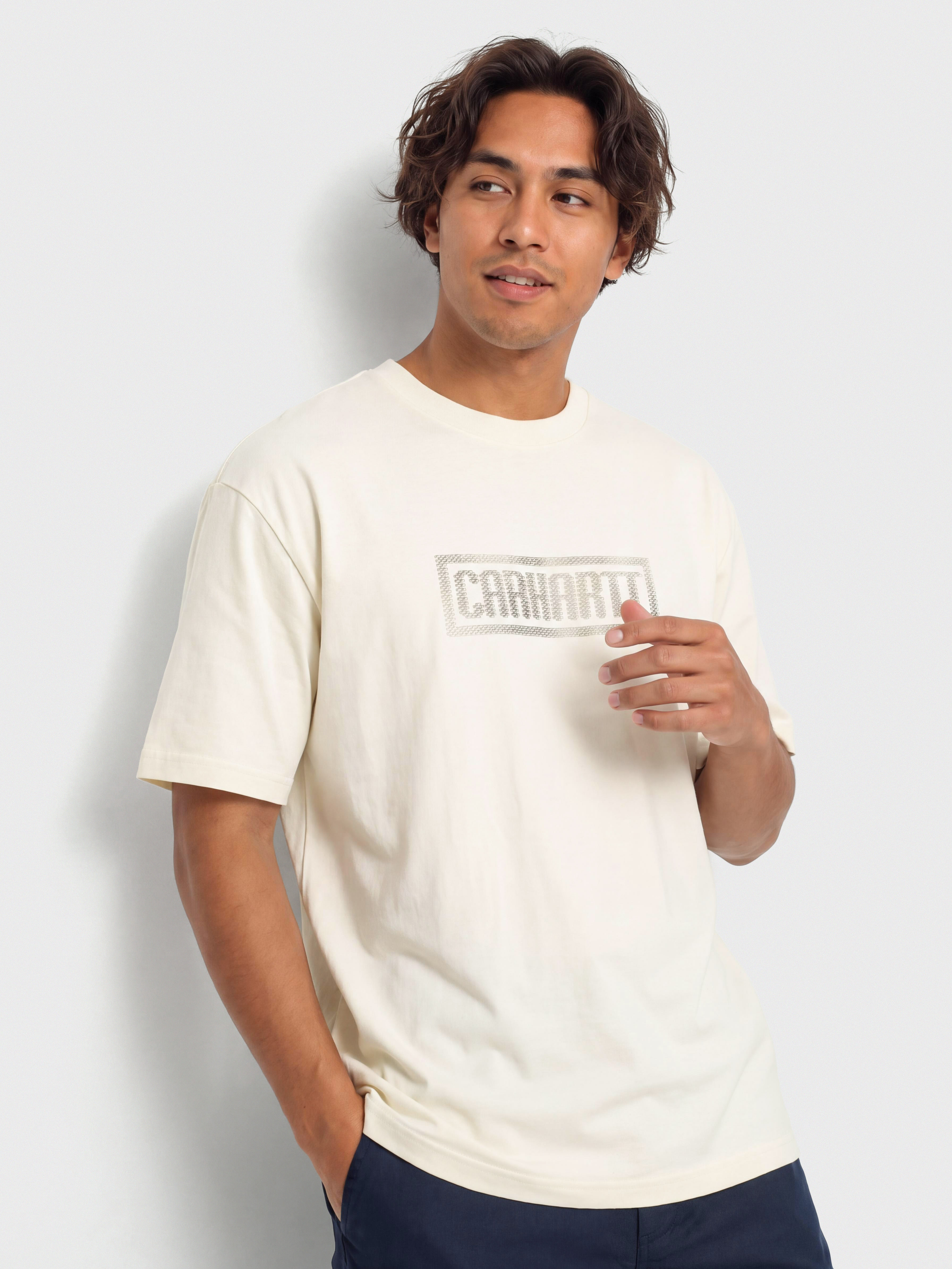 Тениска Carhartt WIP Bricky Man (wax/stone dyed)