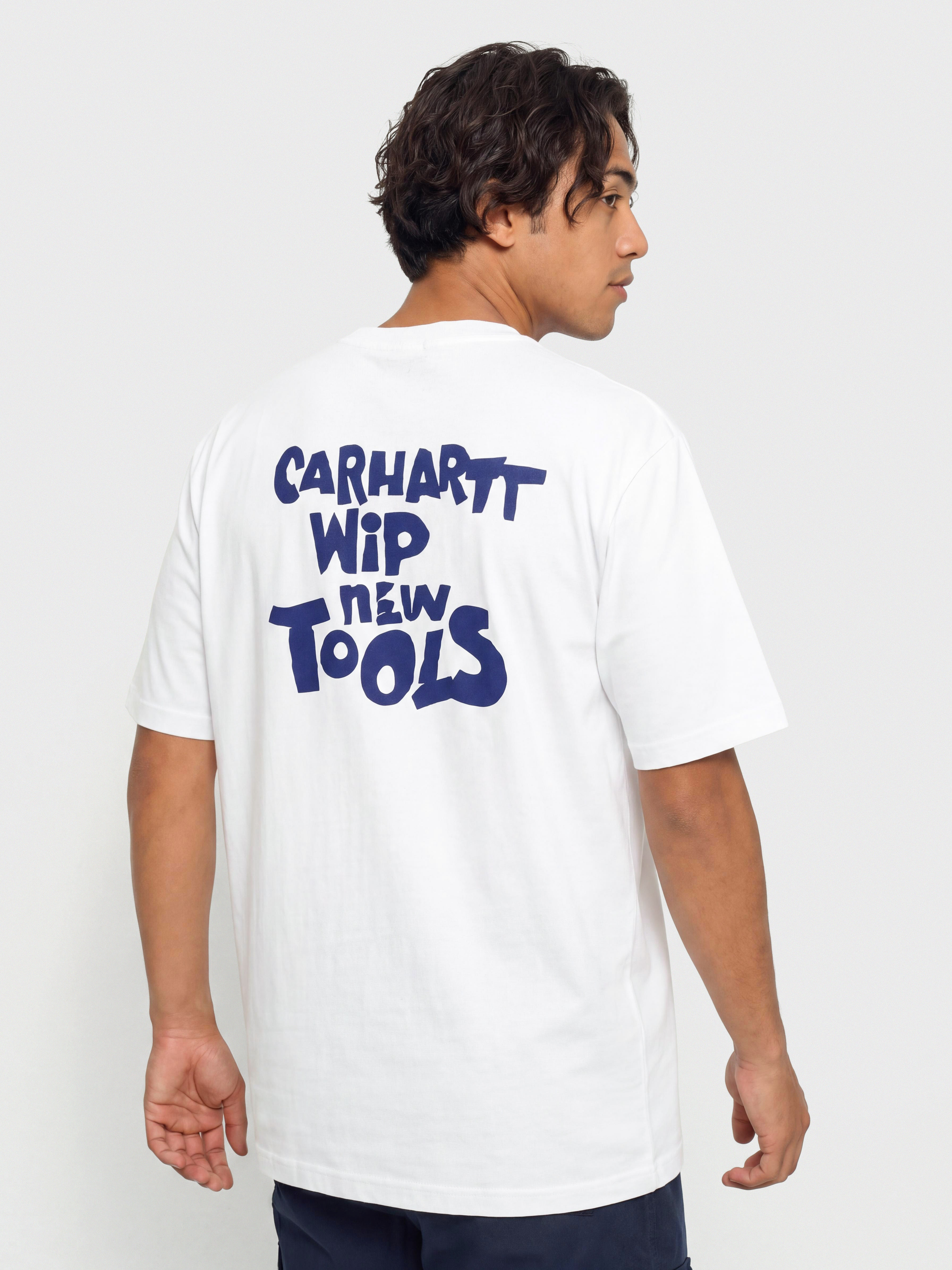 Тениска Carhartt WIP Cutout (white)