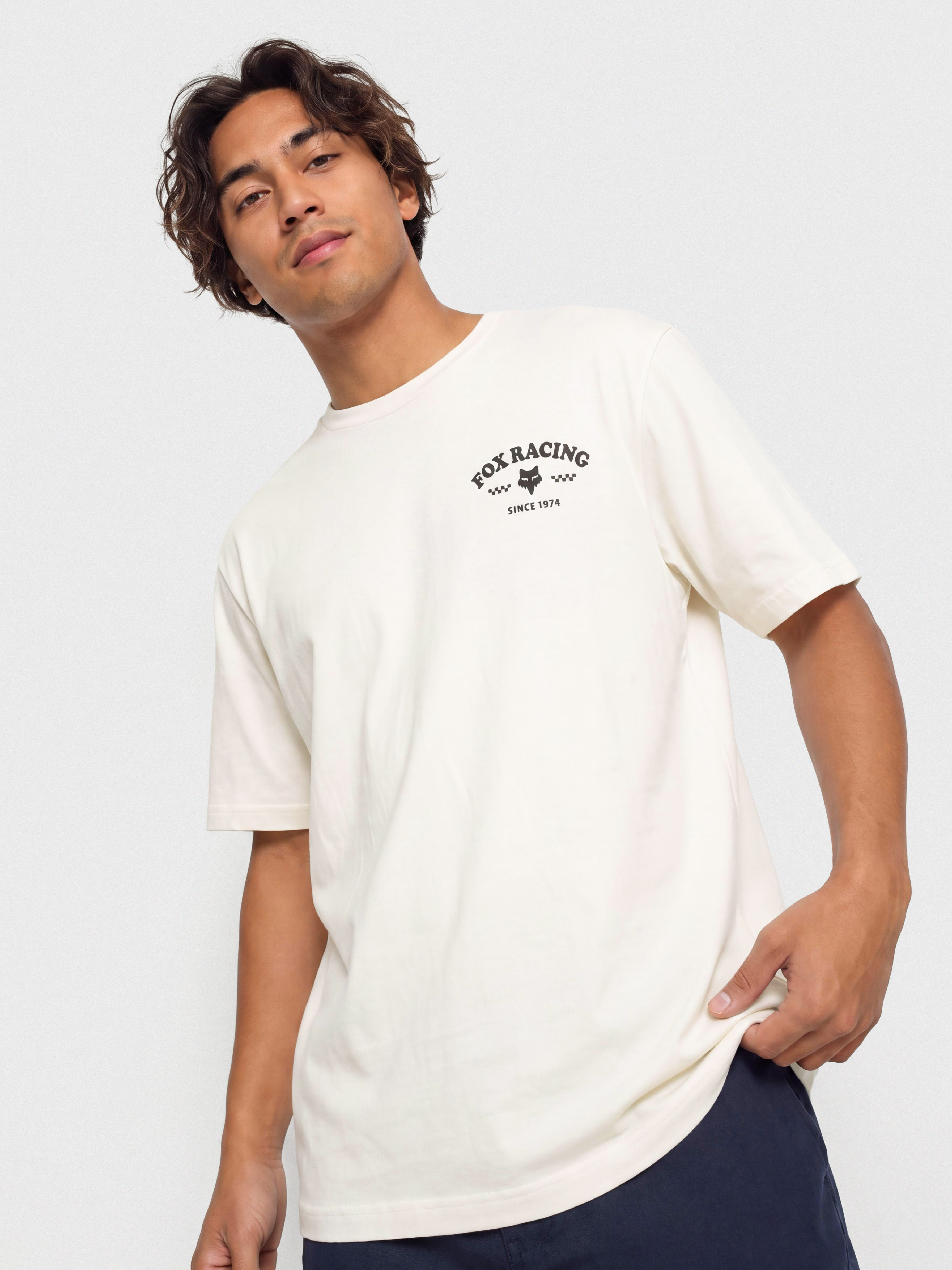 Тениска Fox Trick 195 (off white)