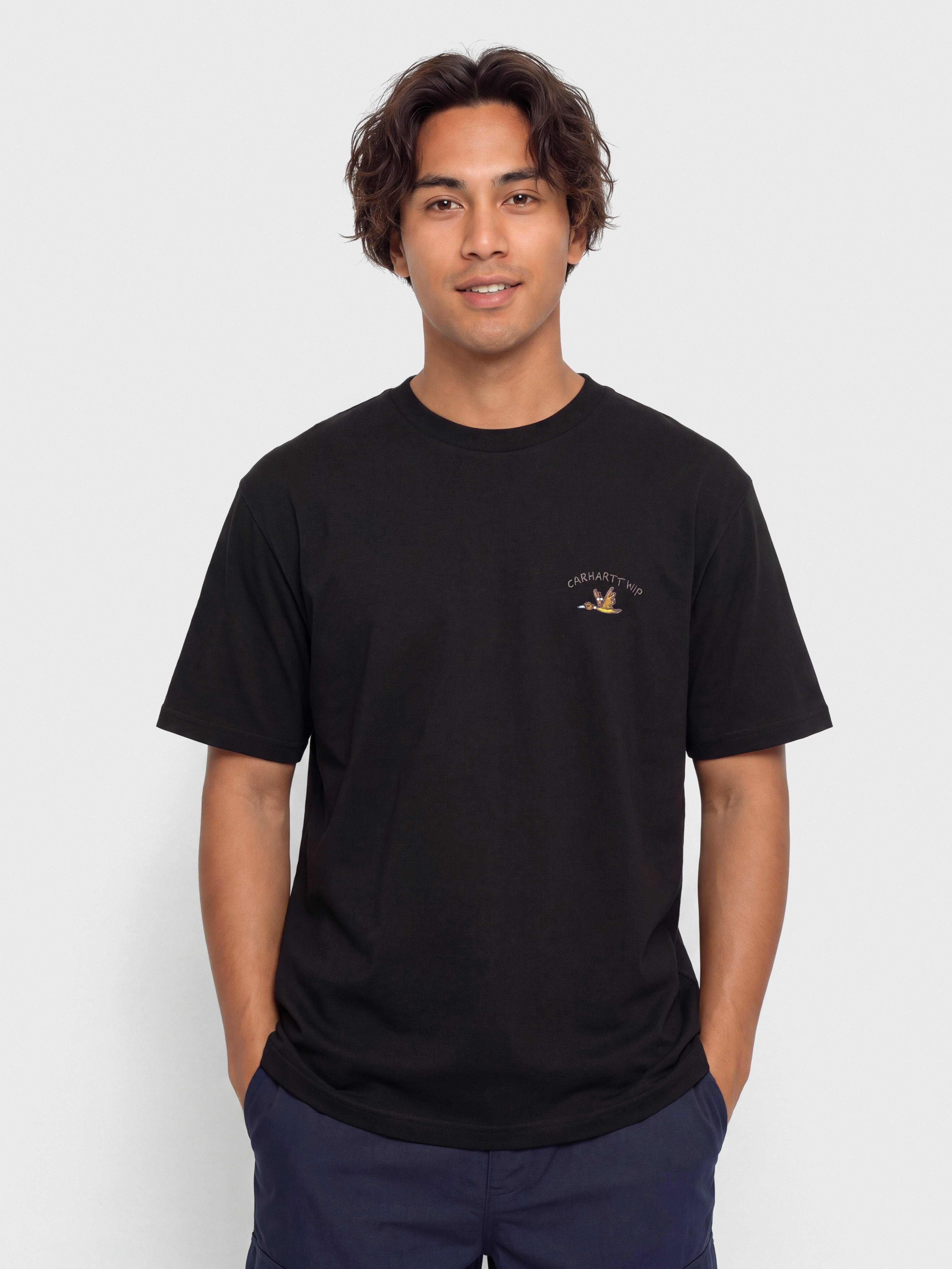 Тениска Carhartt WIP Animated Ducks (black)