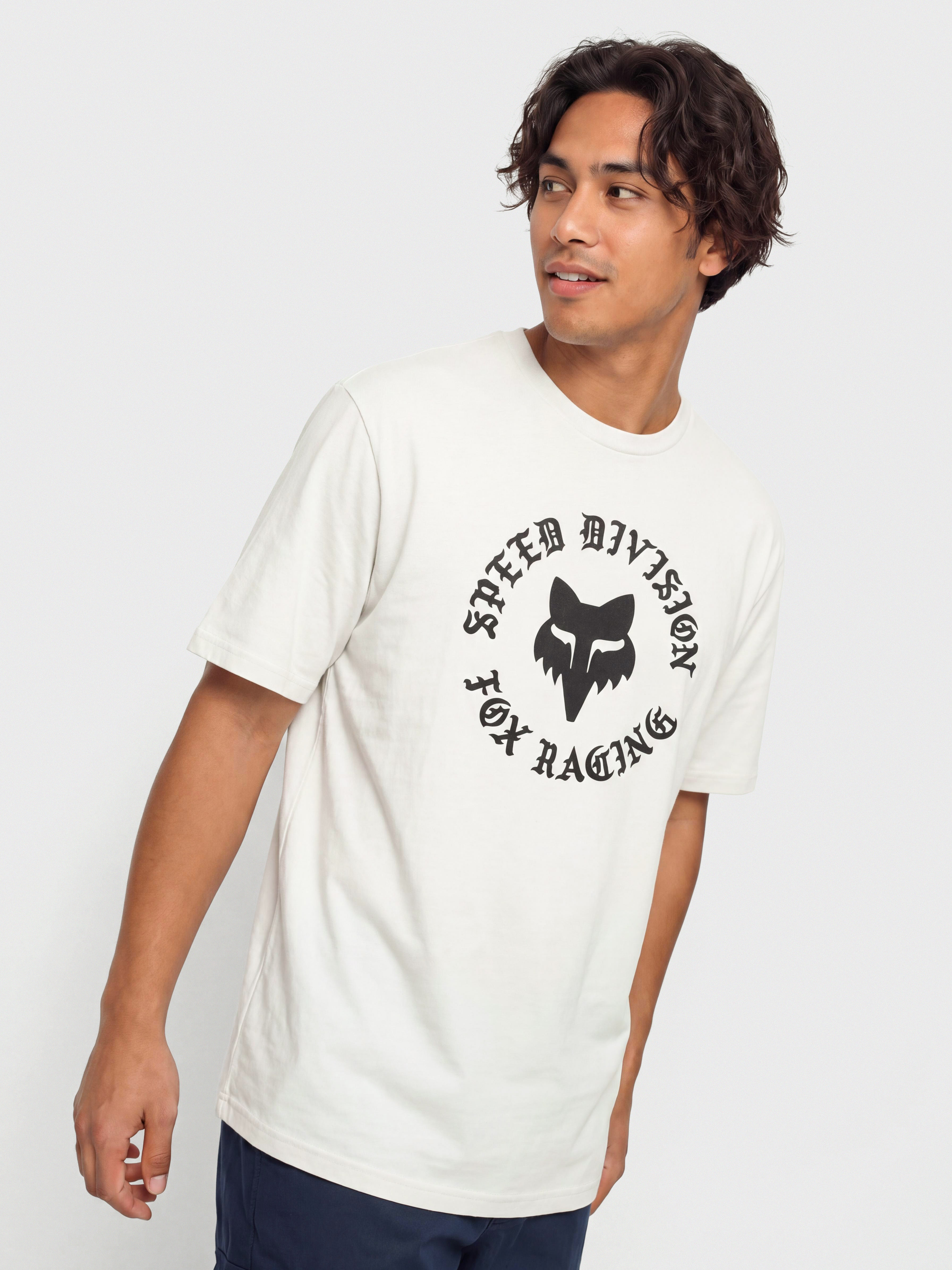 Тениска Fox Badge 195 (light grey)
