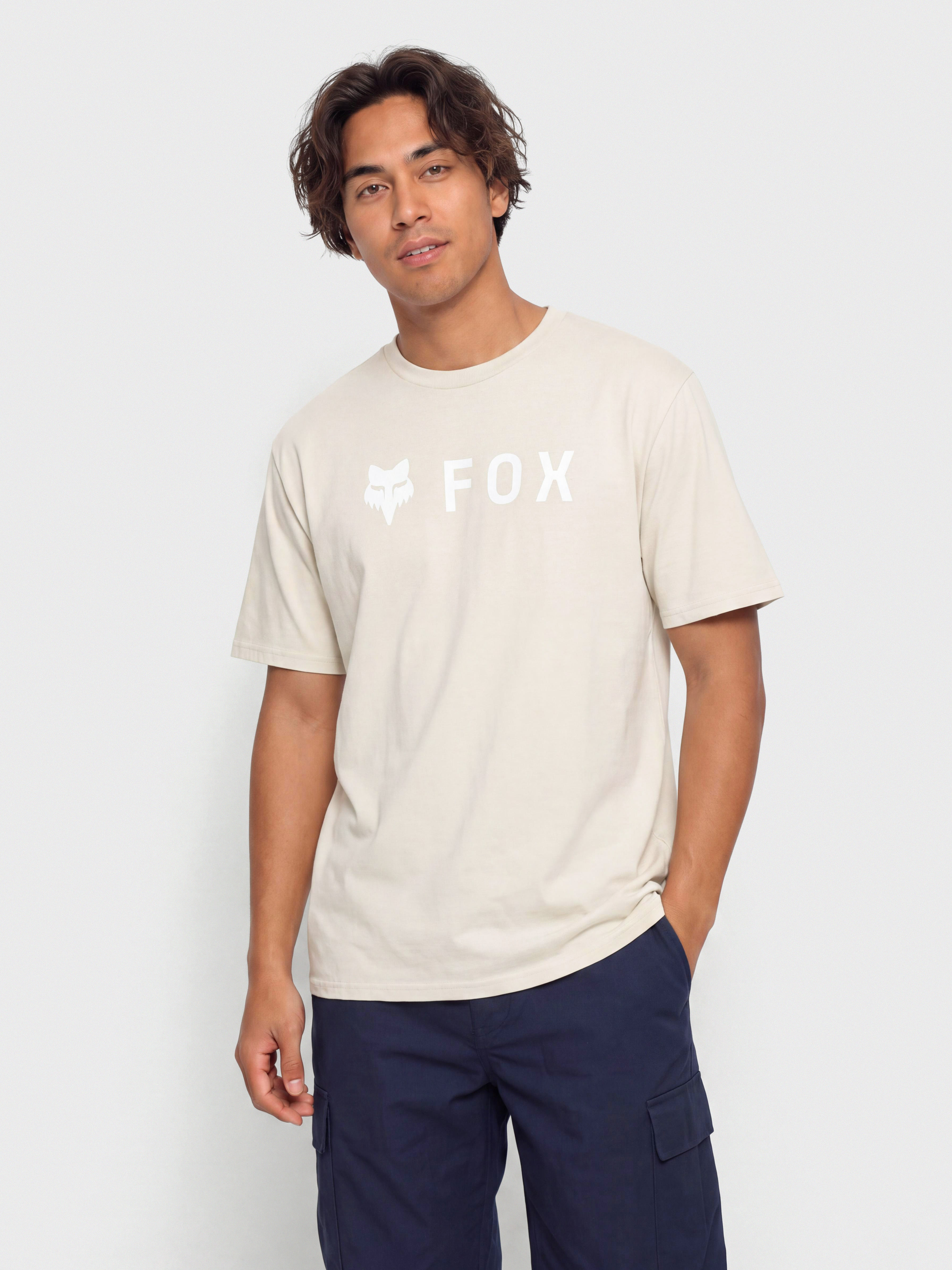 Тениска Fox Absolute 195 (chalk)