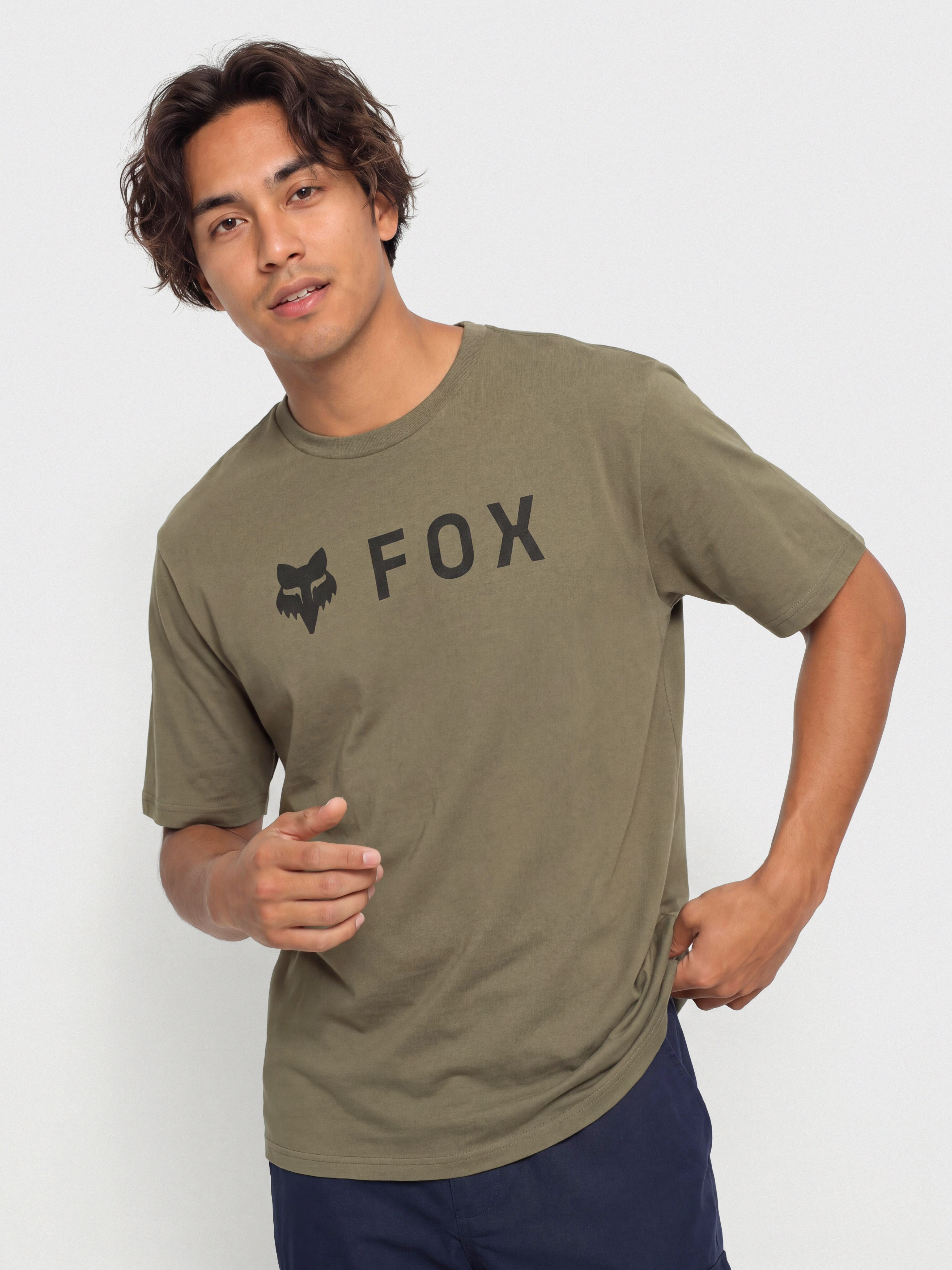 Тениска Fox Absolute 195 (olive green)