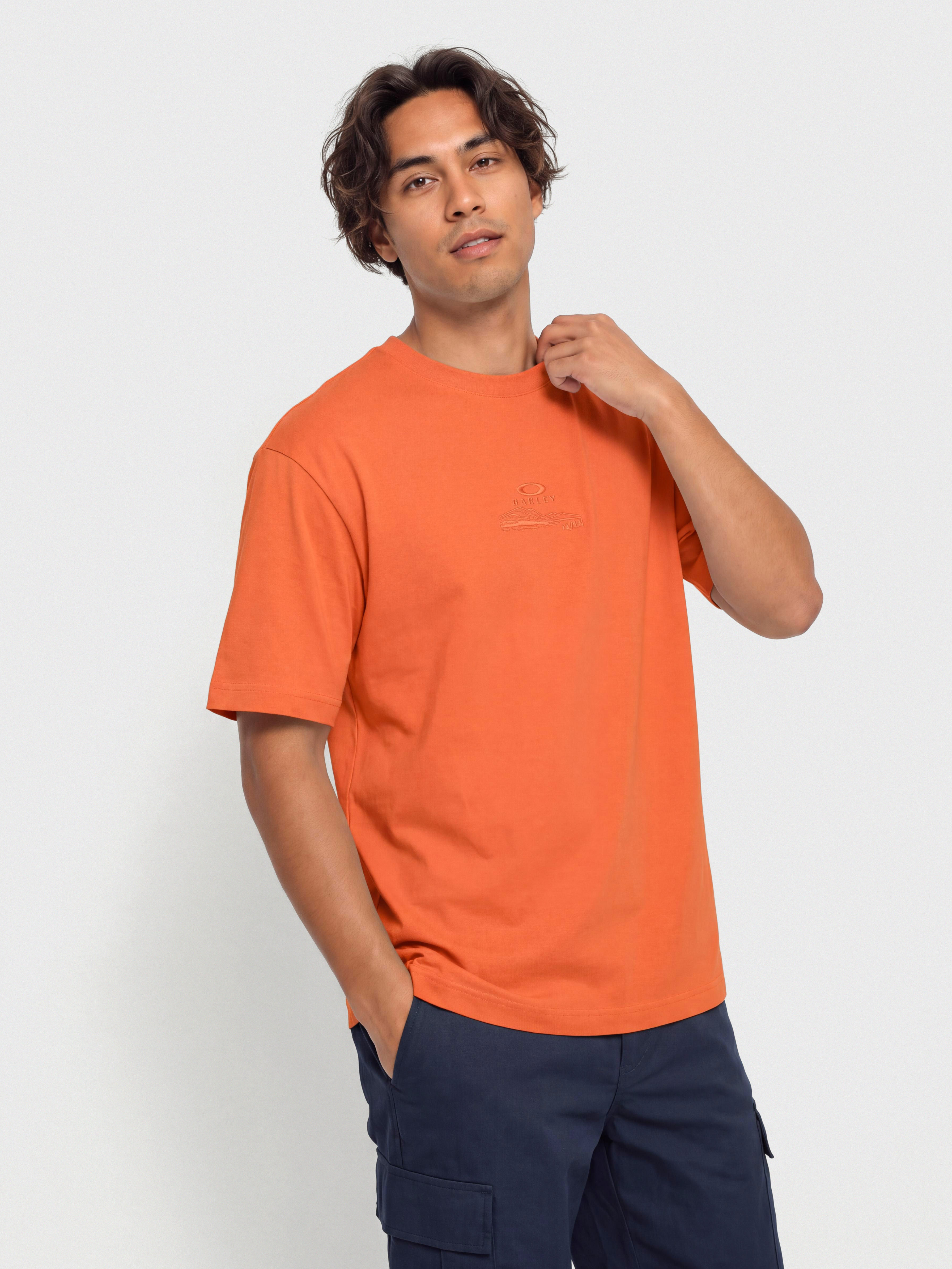 Тениска Oakley Mtn Ridge Embroidered (aviator orange)