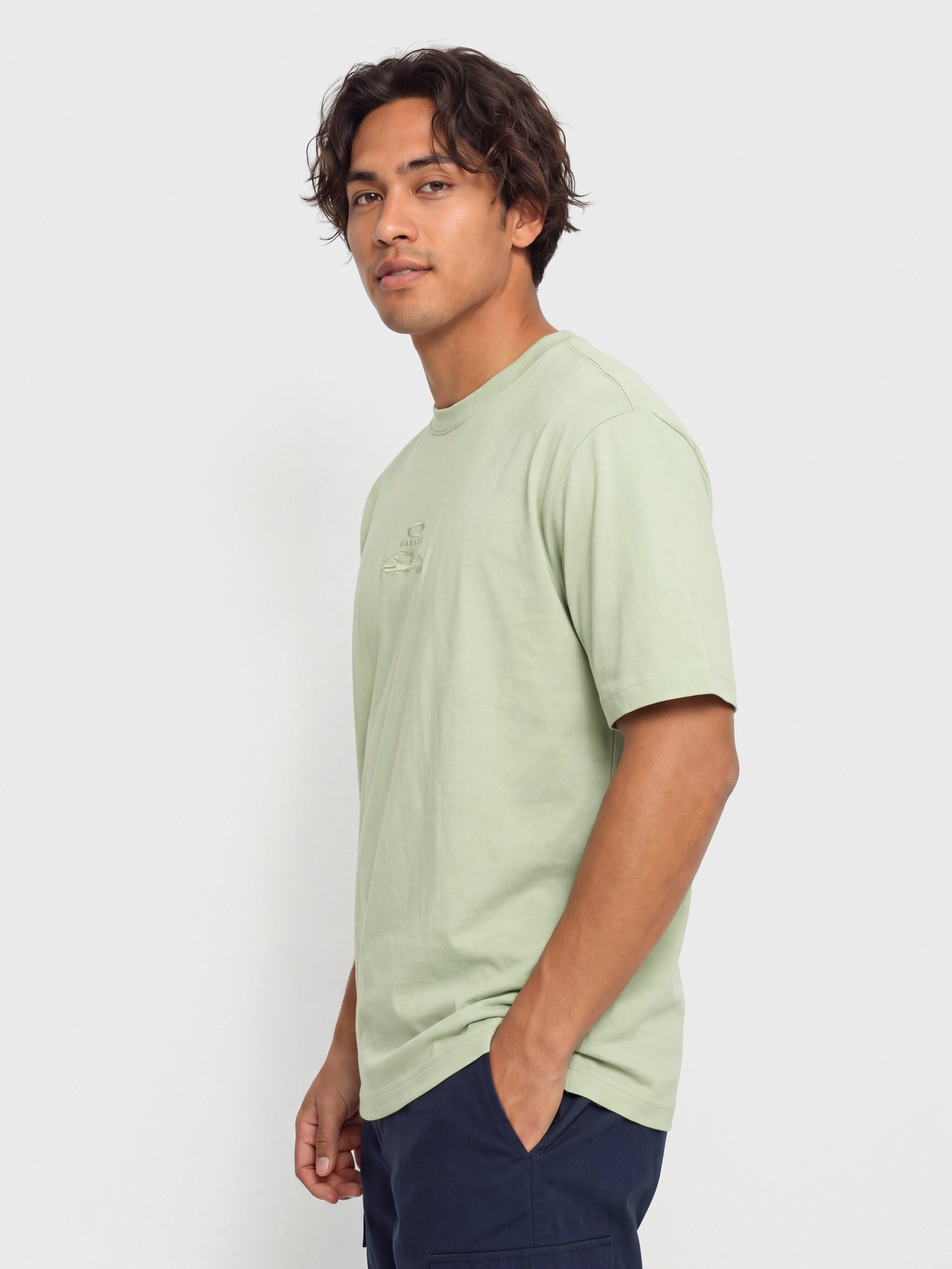 Тениска Oakley Mtn Ridge Embroidered (faded green)