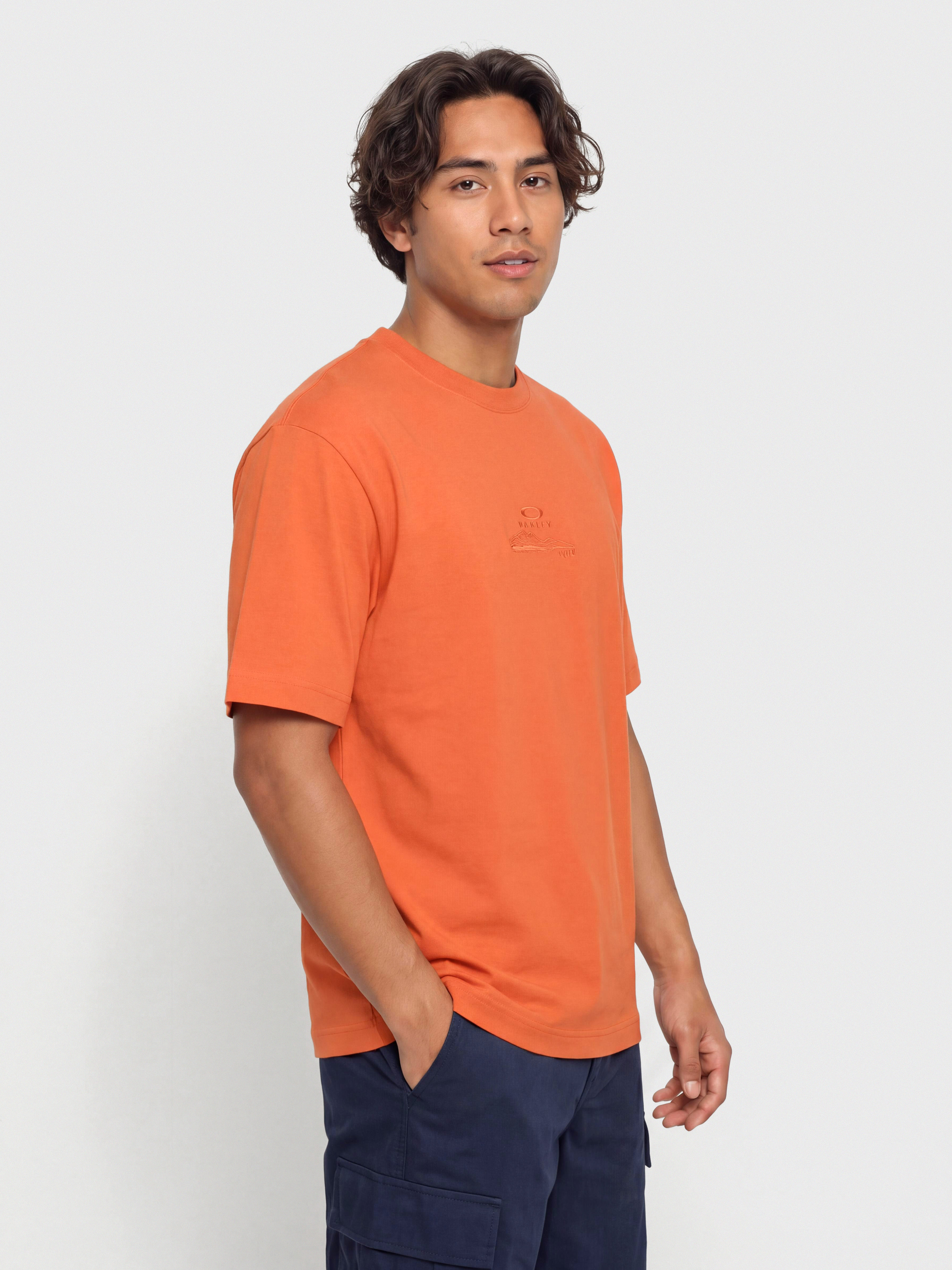 Тениска Oakley Mtn Ridge Embroidered (aviator orange)