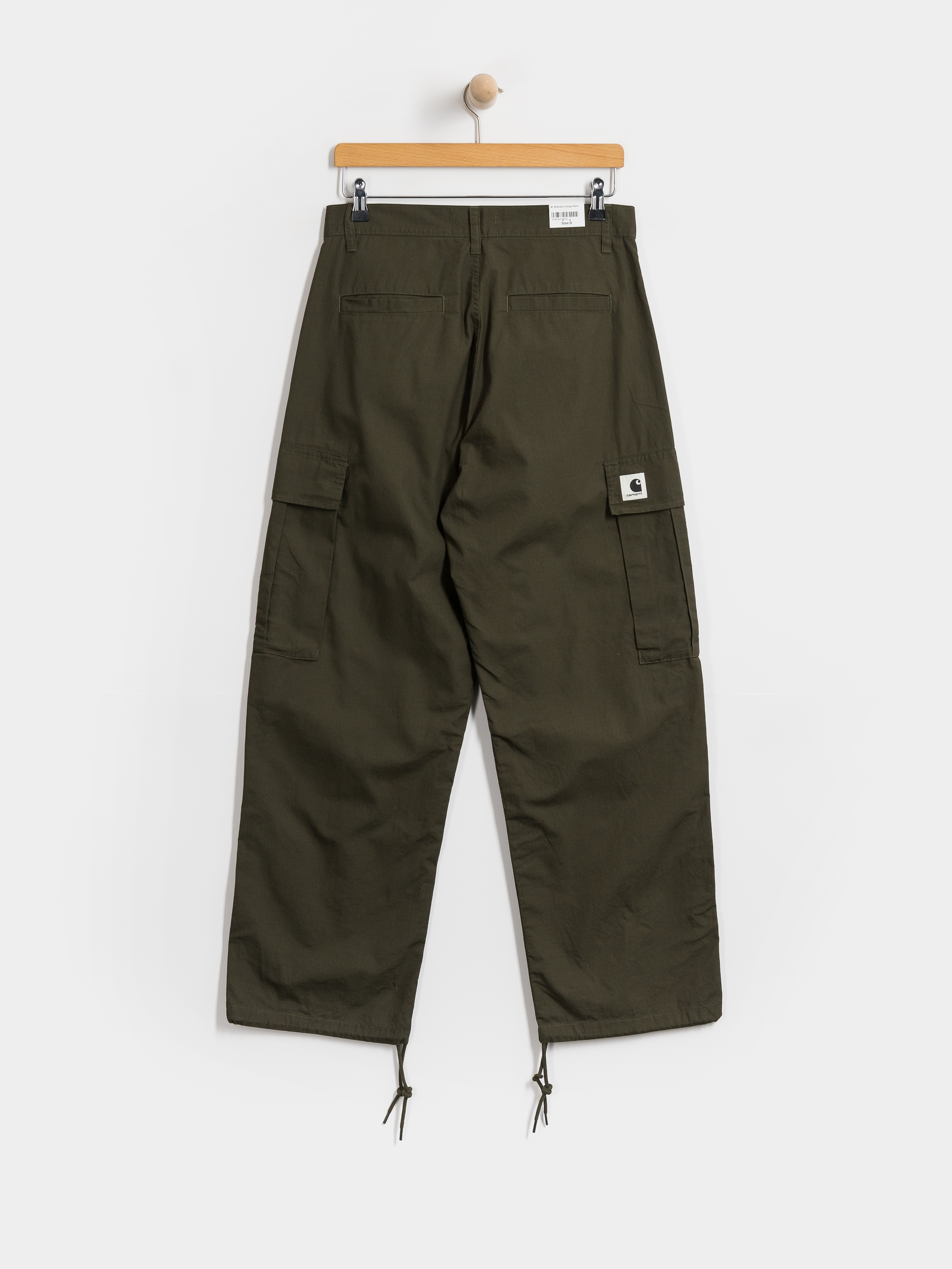 Панталони Carhartt WIP Brandon Cargo Wmn (cypress/rinsed)
