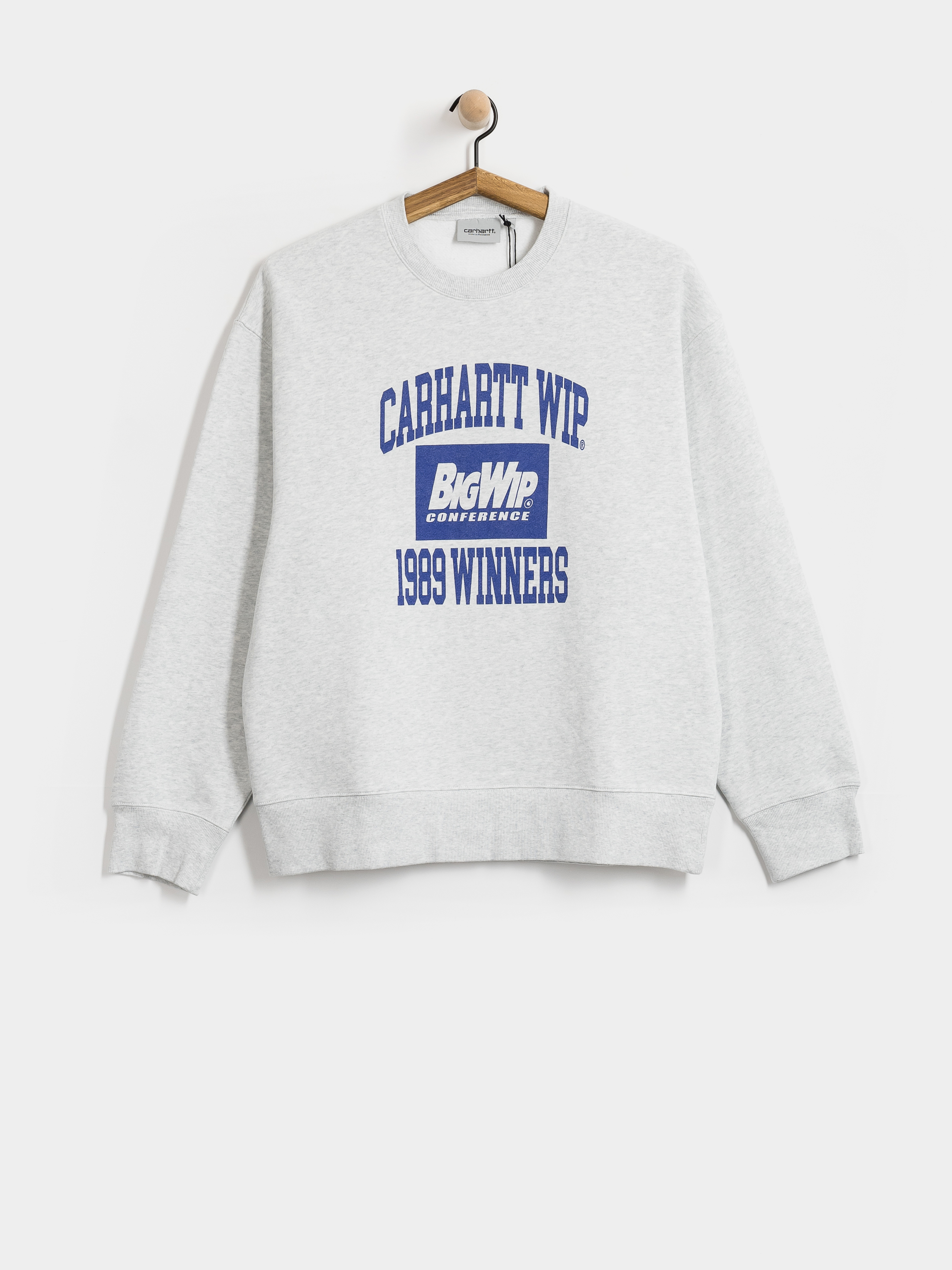 Суитшърт Carhartt WIP 1989 Winners (ash heather/heavy stone wash)