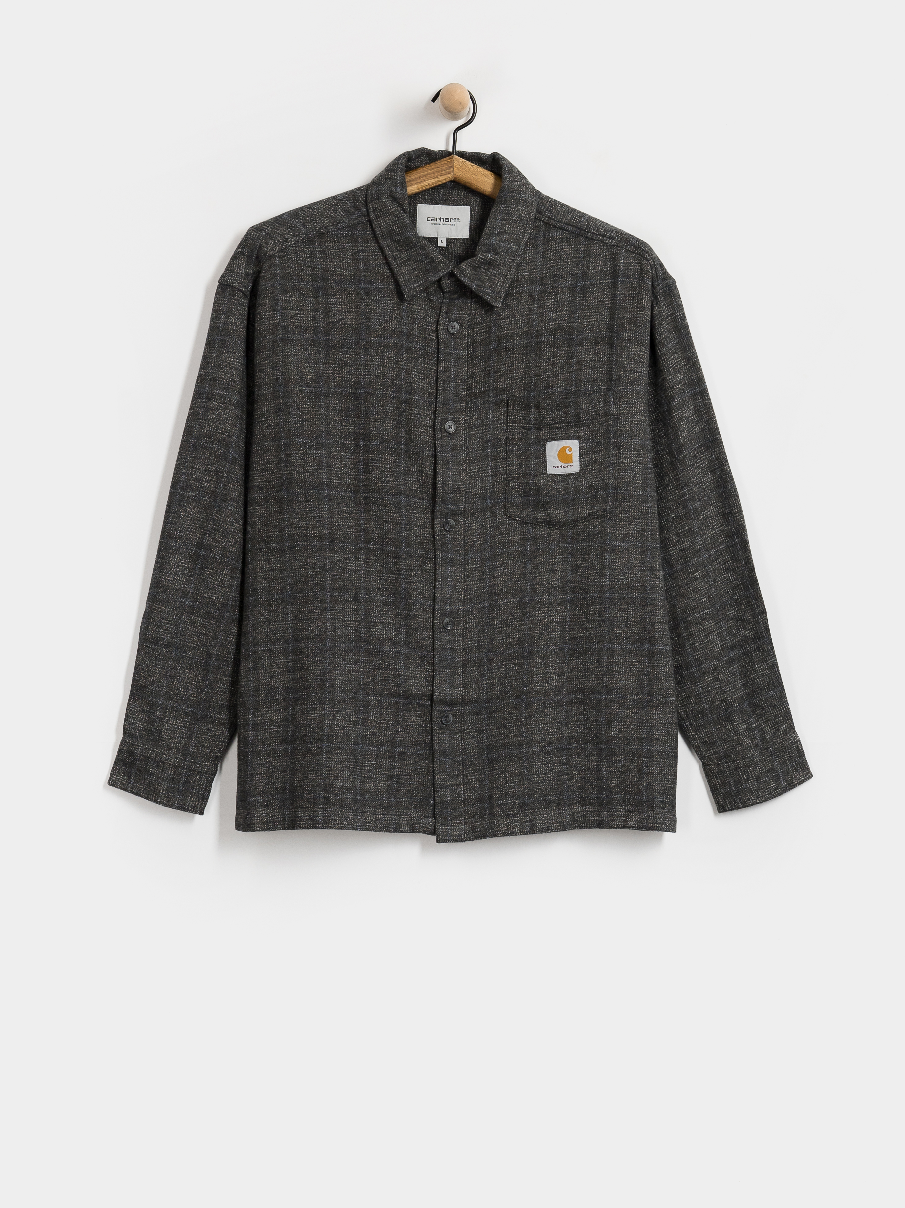 Риза Carhartt WIP Bagley (bagley check black)