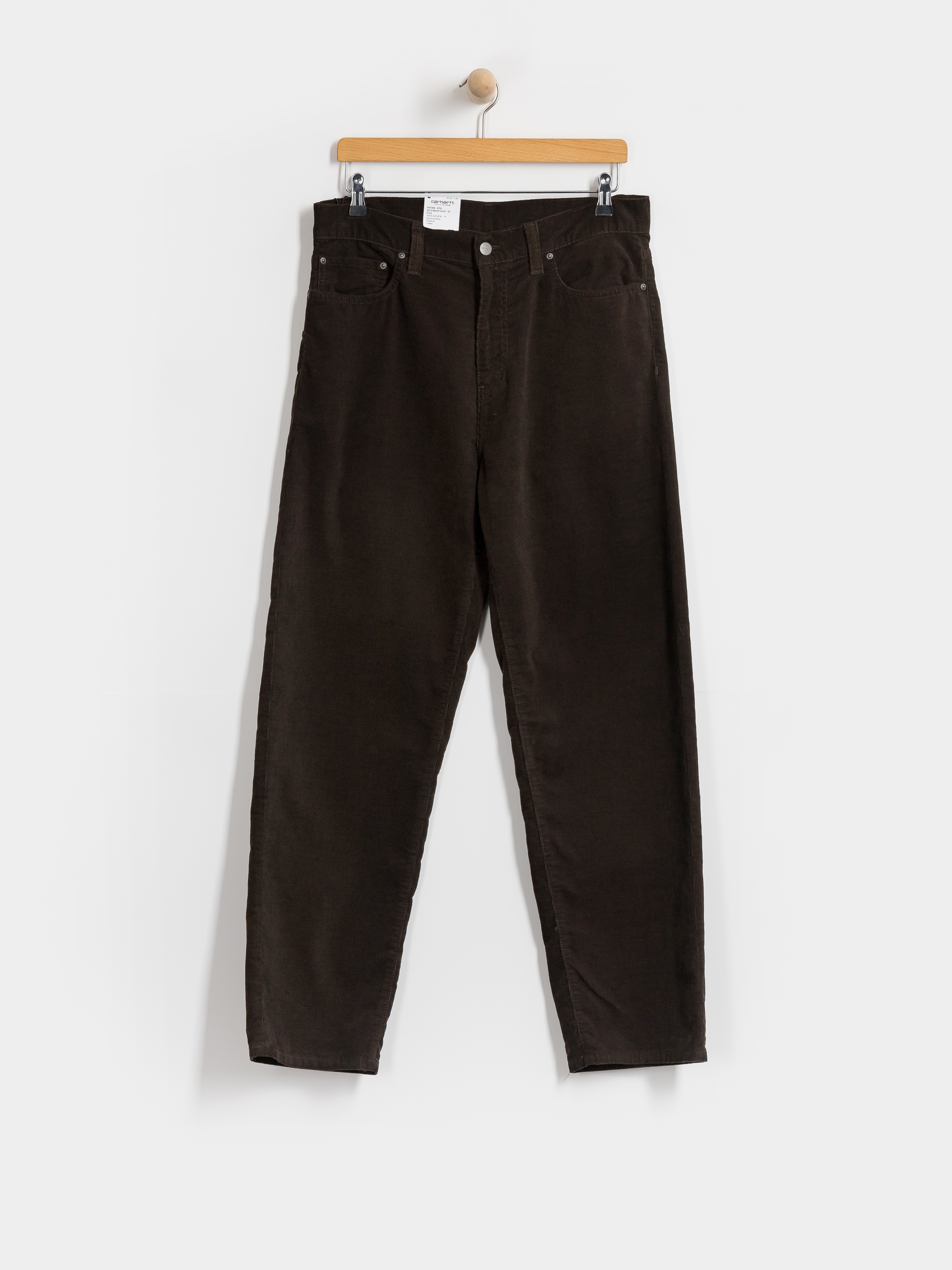 Панталони Carhartt WIP Aaron (tobacco/rinsed)