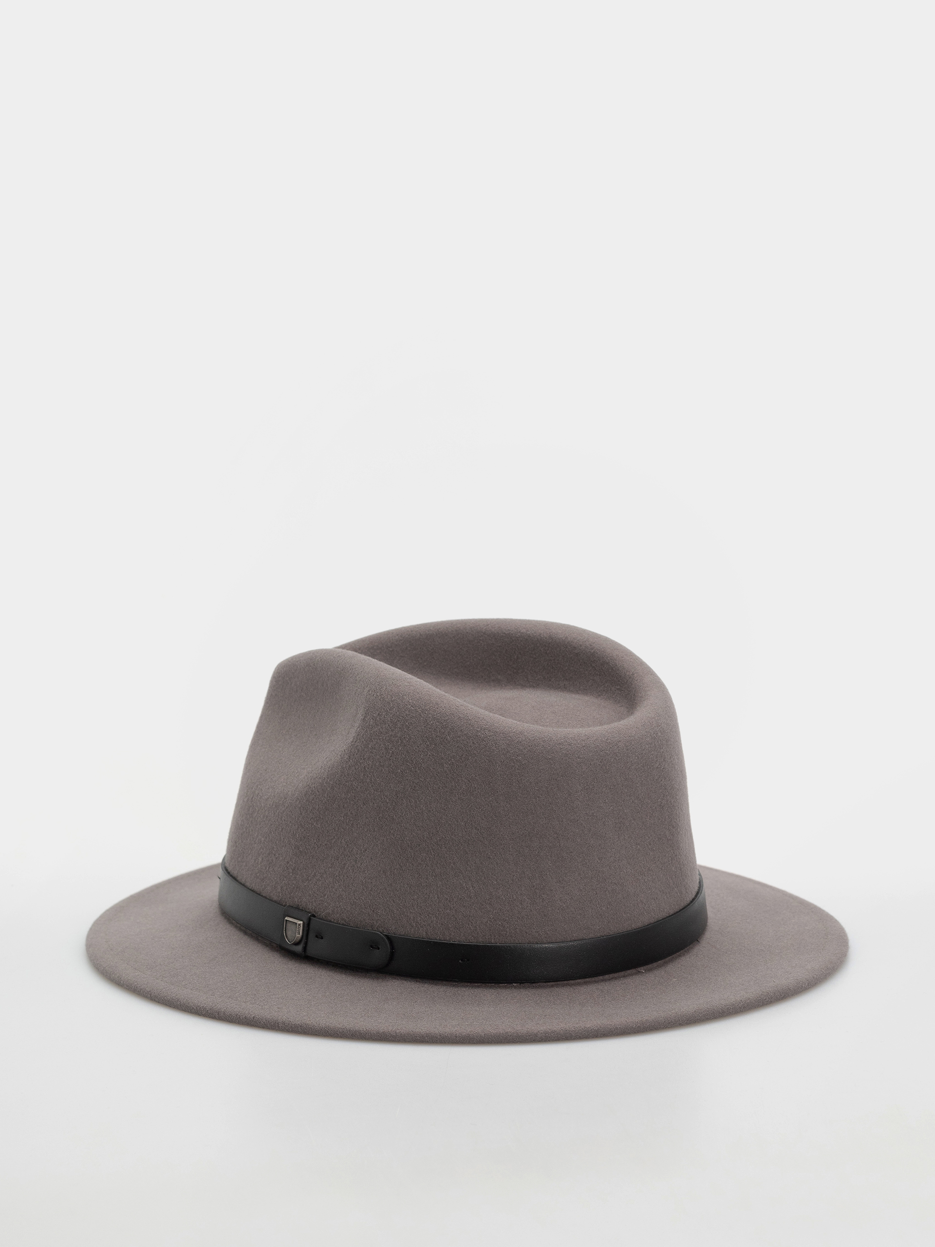 Шапка с периферия Brixton Messer Fedora (grey/grey)