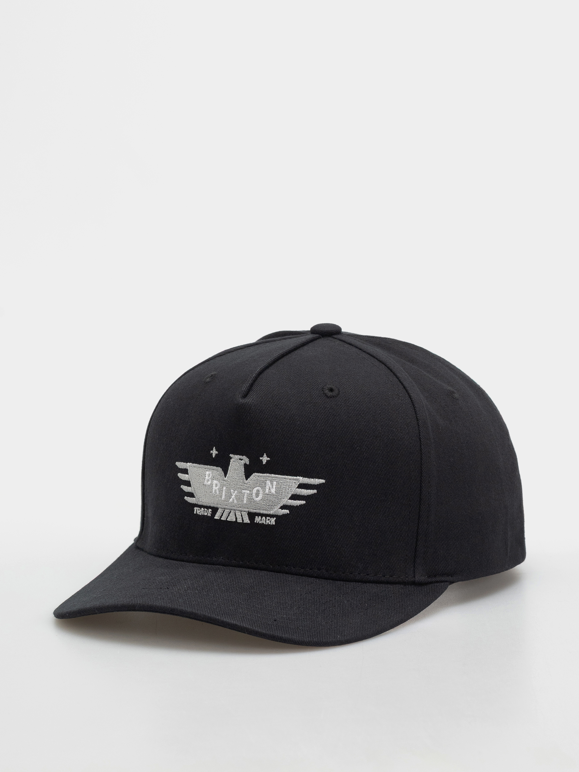 u0428u0430u043fu043au0430 u0441 u043au043eu0437u0438u0440u043au0430 Brixton Ewing Snapback (black)