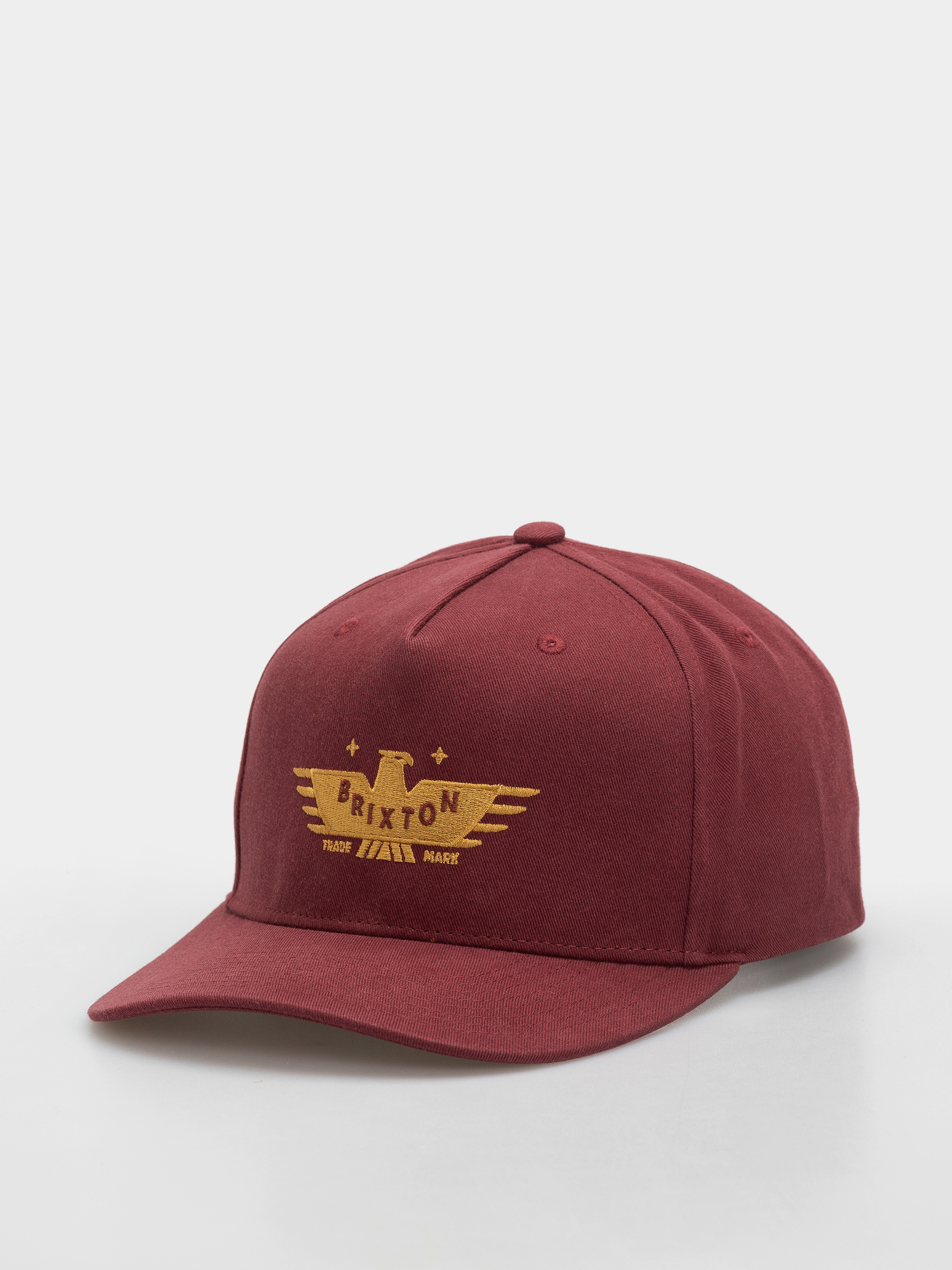 u0428u0430u043fu043au0430 u0441 u043au043eu0437u0438u0440u043au0430 Brixton Ewing Snapback (brick)