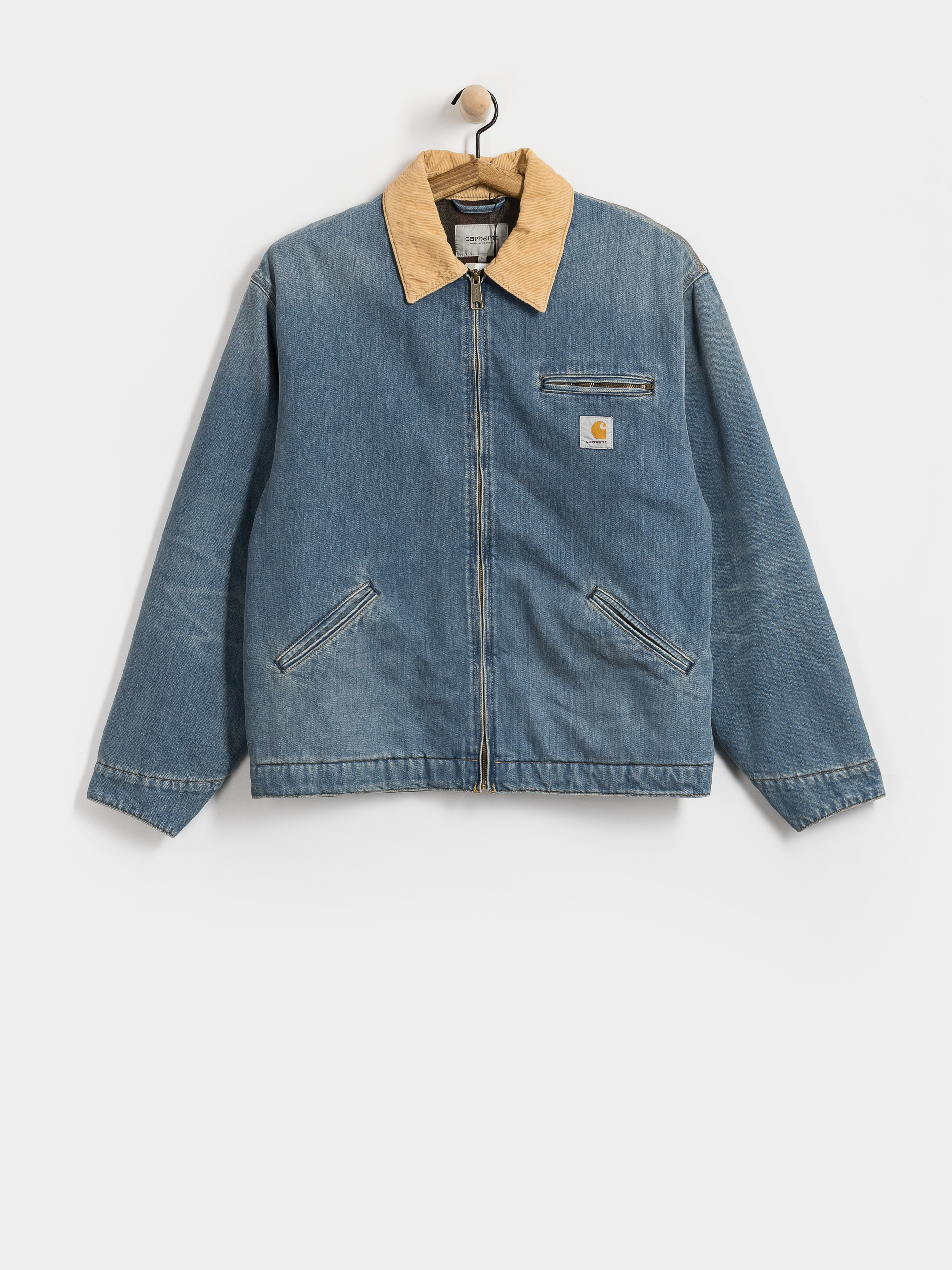 Яке Carhartt WIP OG Detroit (blue/dusty h brown/old used wash)