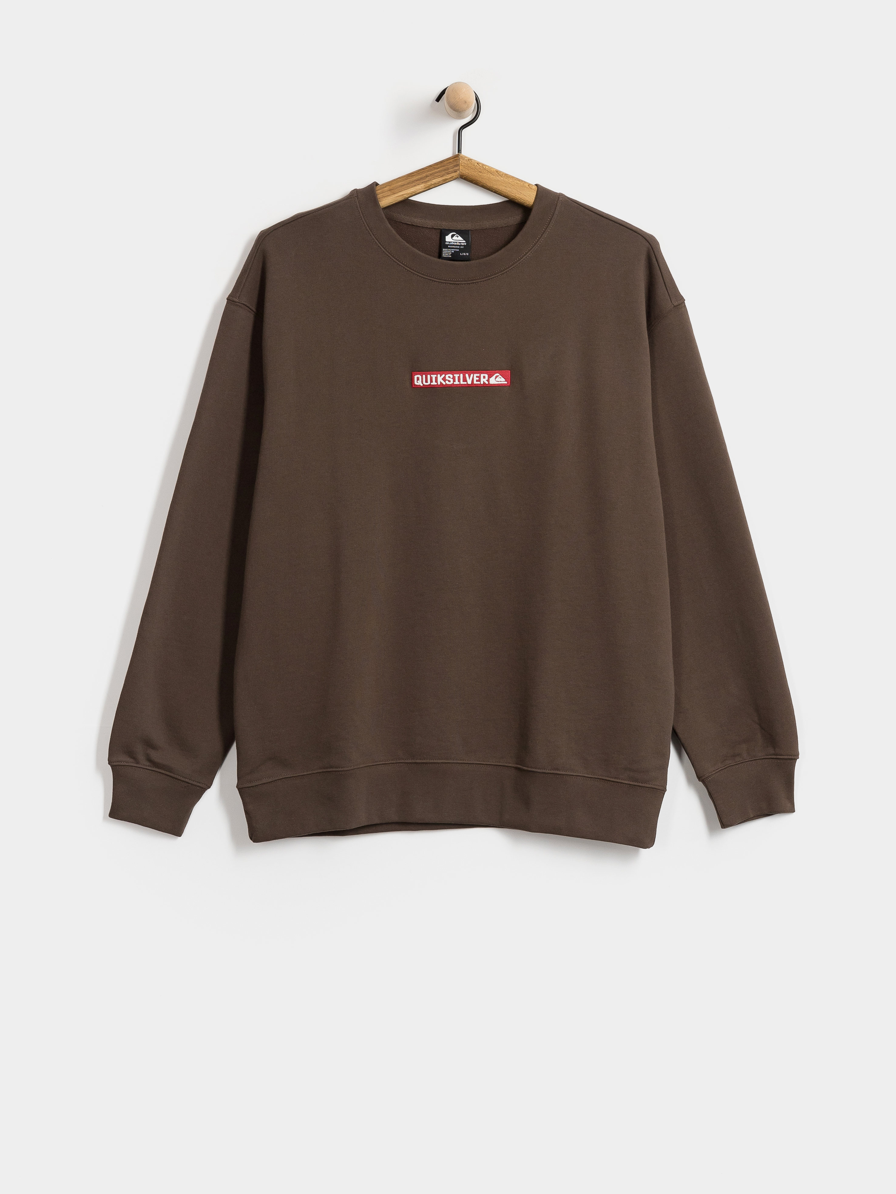 Суитшърт Quiksilver Dna Crew (chocolate brown)