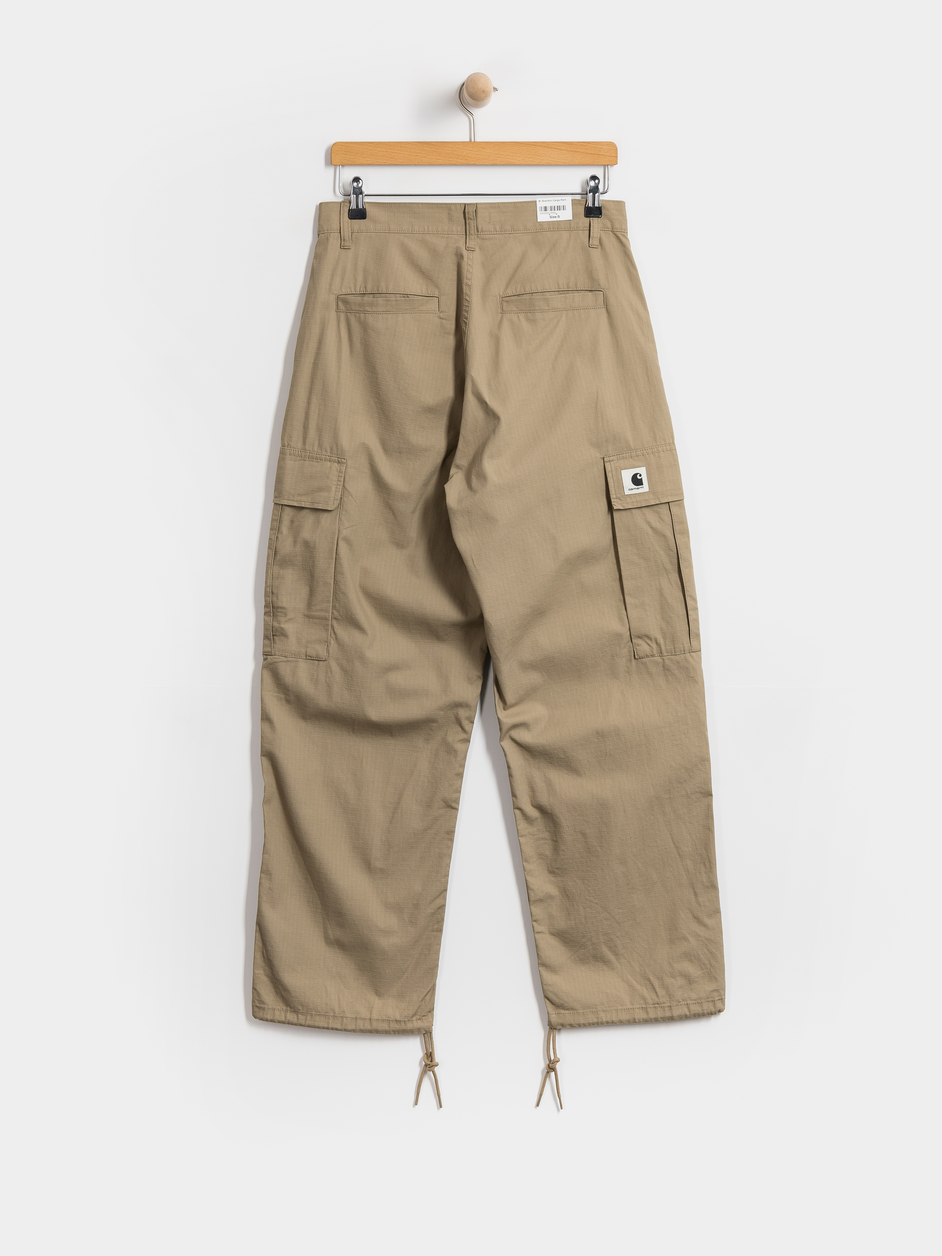 Панталони Carhartt WIP Brandon Cargo Wmn (leather/rinsed)