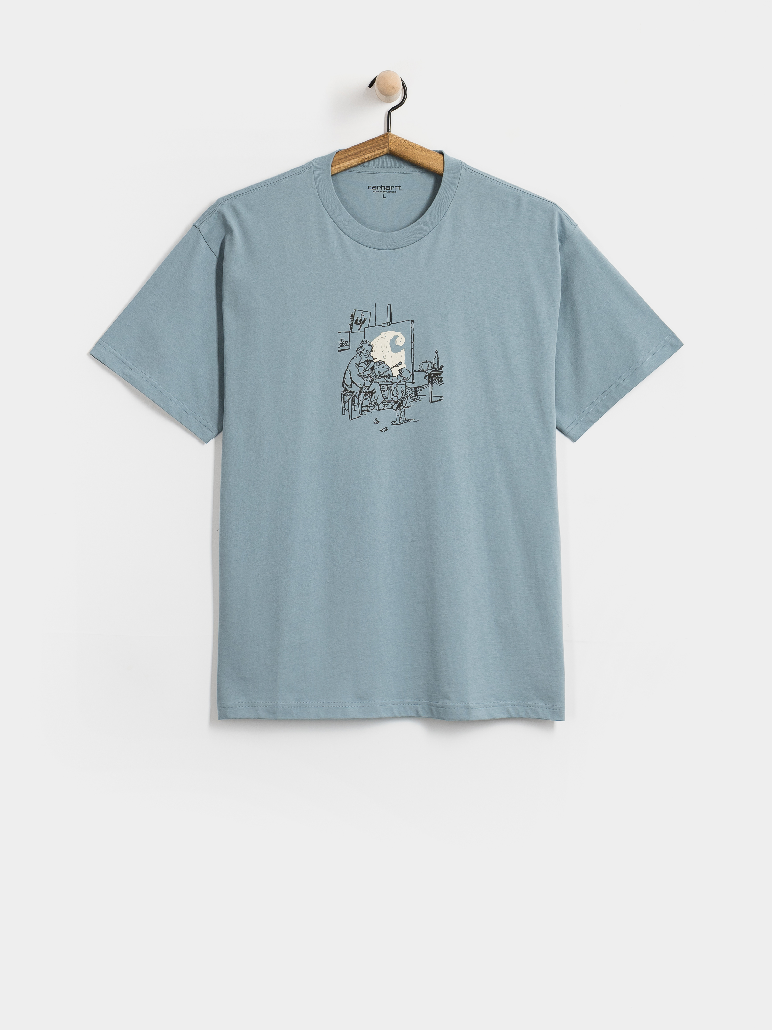 Тениска Carhartt WIP Old Painter (citadel)