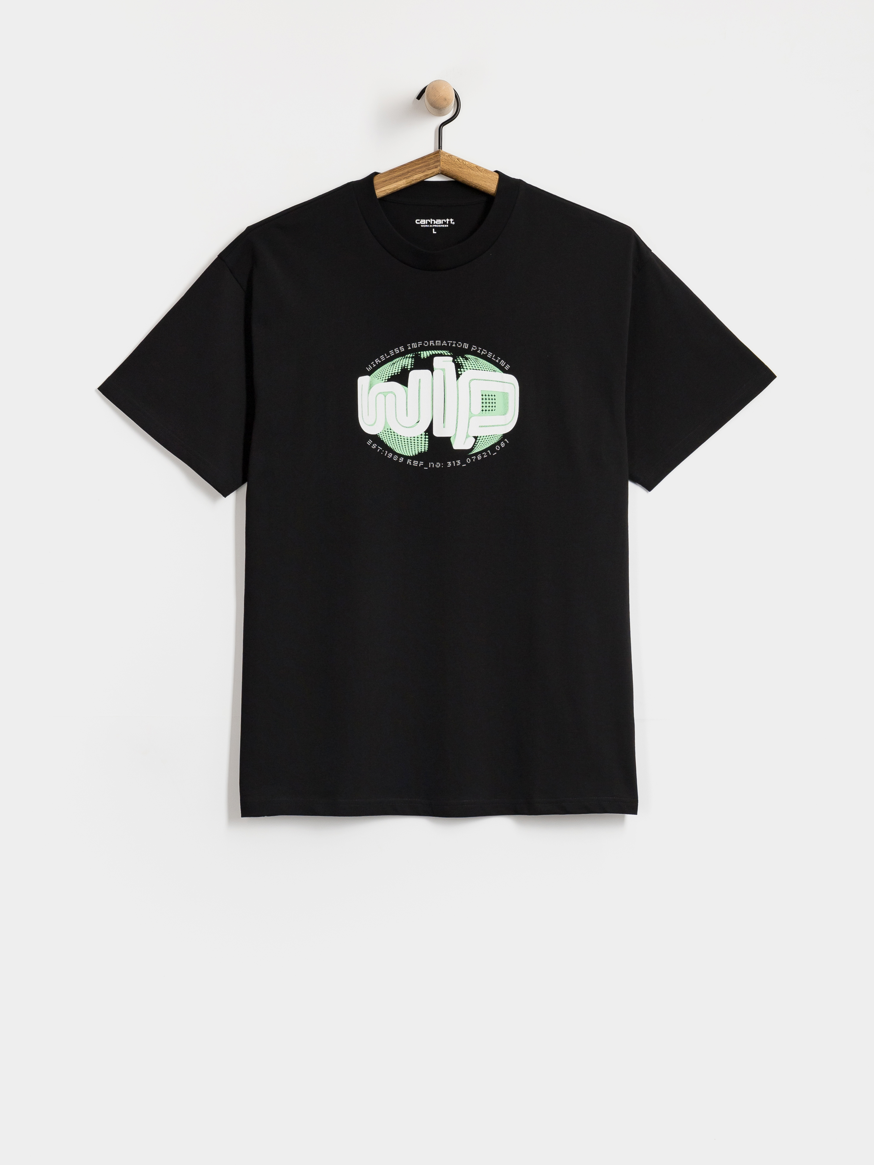 Тениска Carhartt WIP Wireless (black)