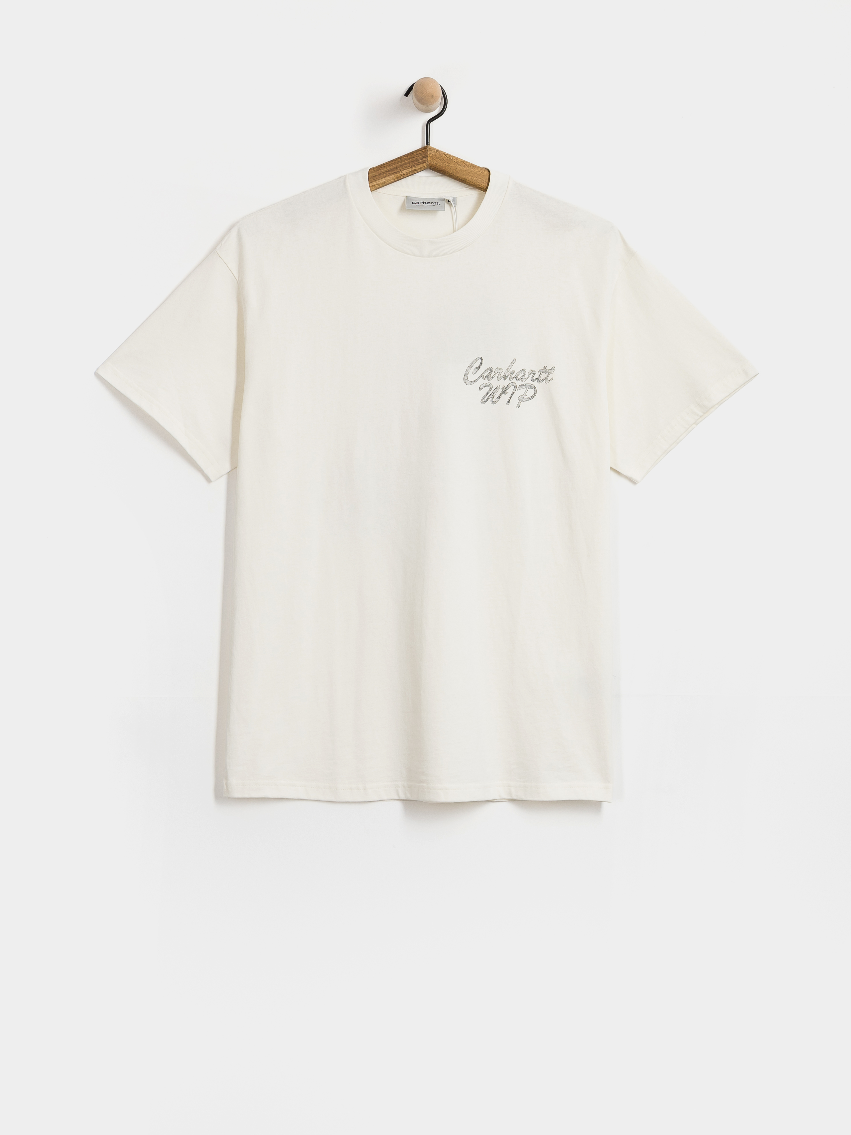 Тениска Carhartt WIP Hatching Script (wax/garment dyed)