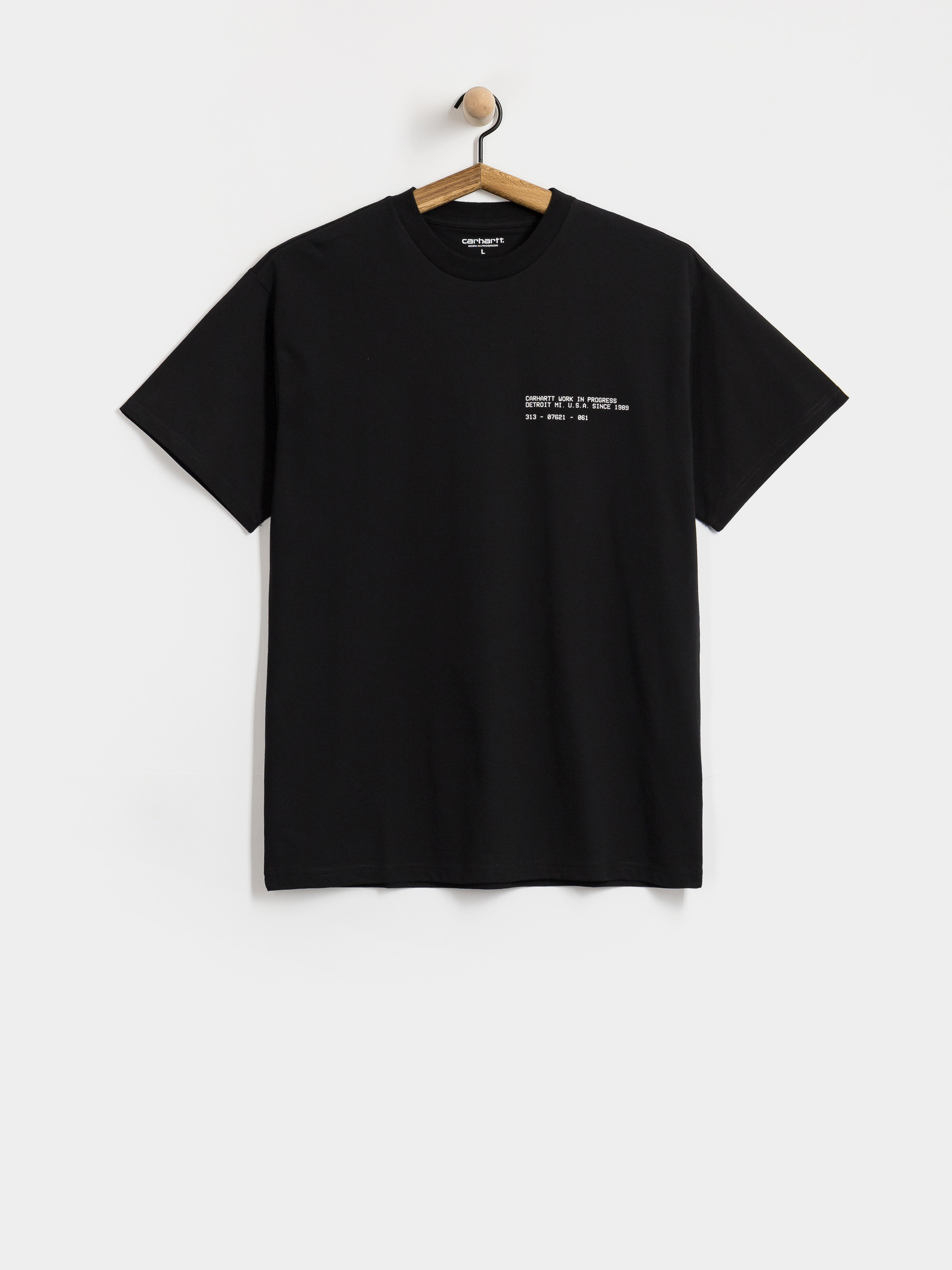 Тениска Carhartt WIP Feather Progress (black)