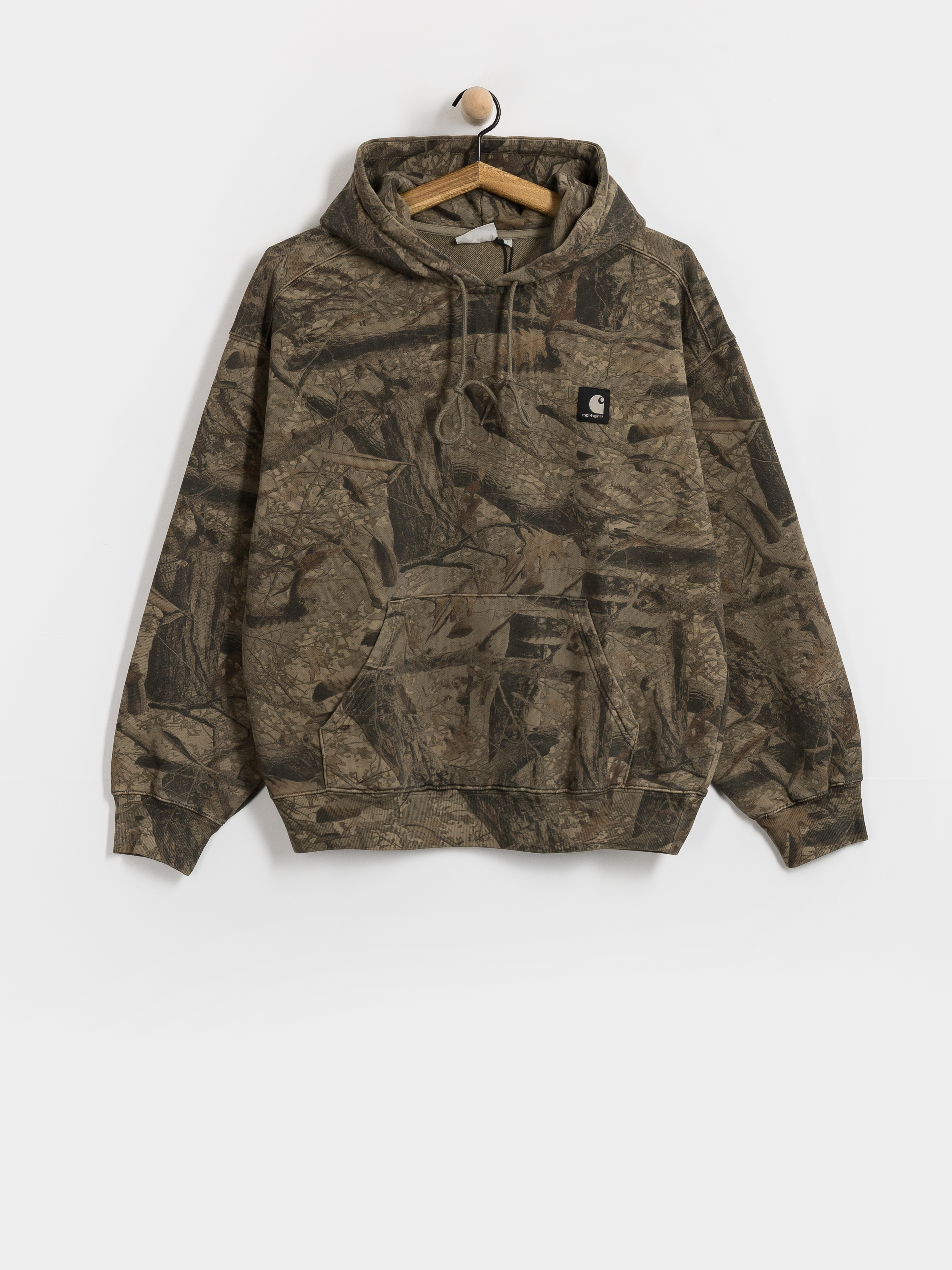 Суитшърт с качулка Carhartt WIP Feather Tree HD