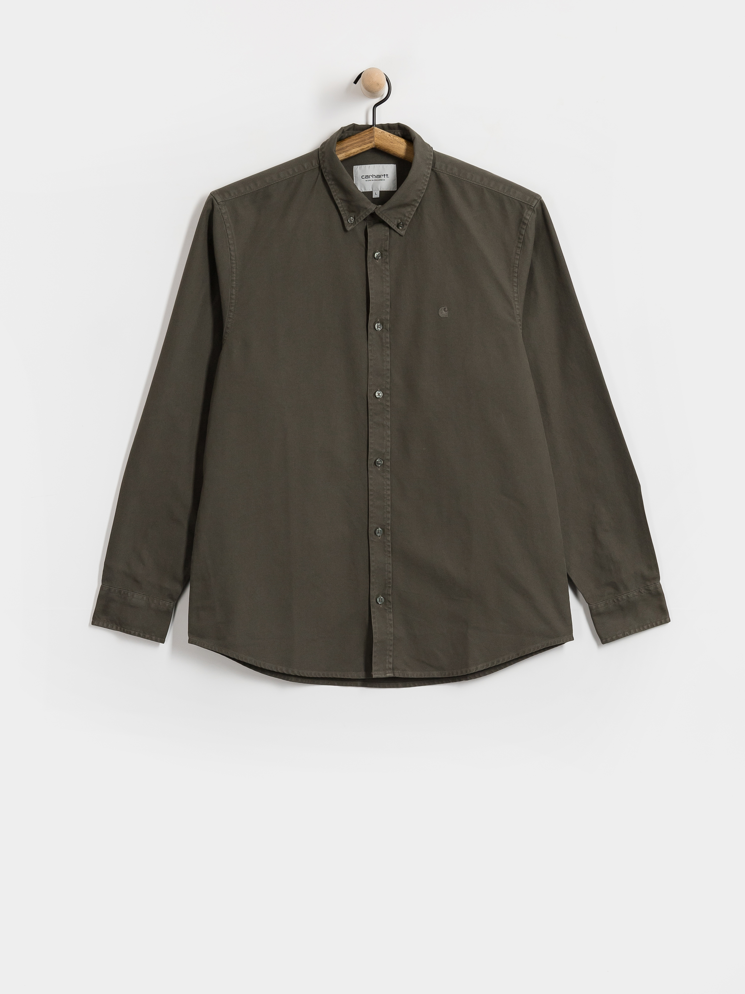 u0420u0438u0437u0430 Carhartt WIP Bolton (shungite/garment dyed)