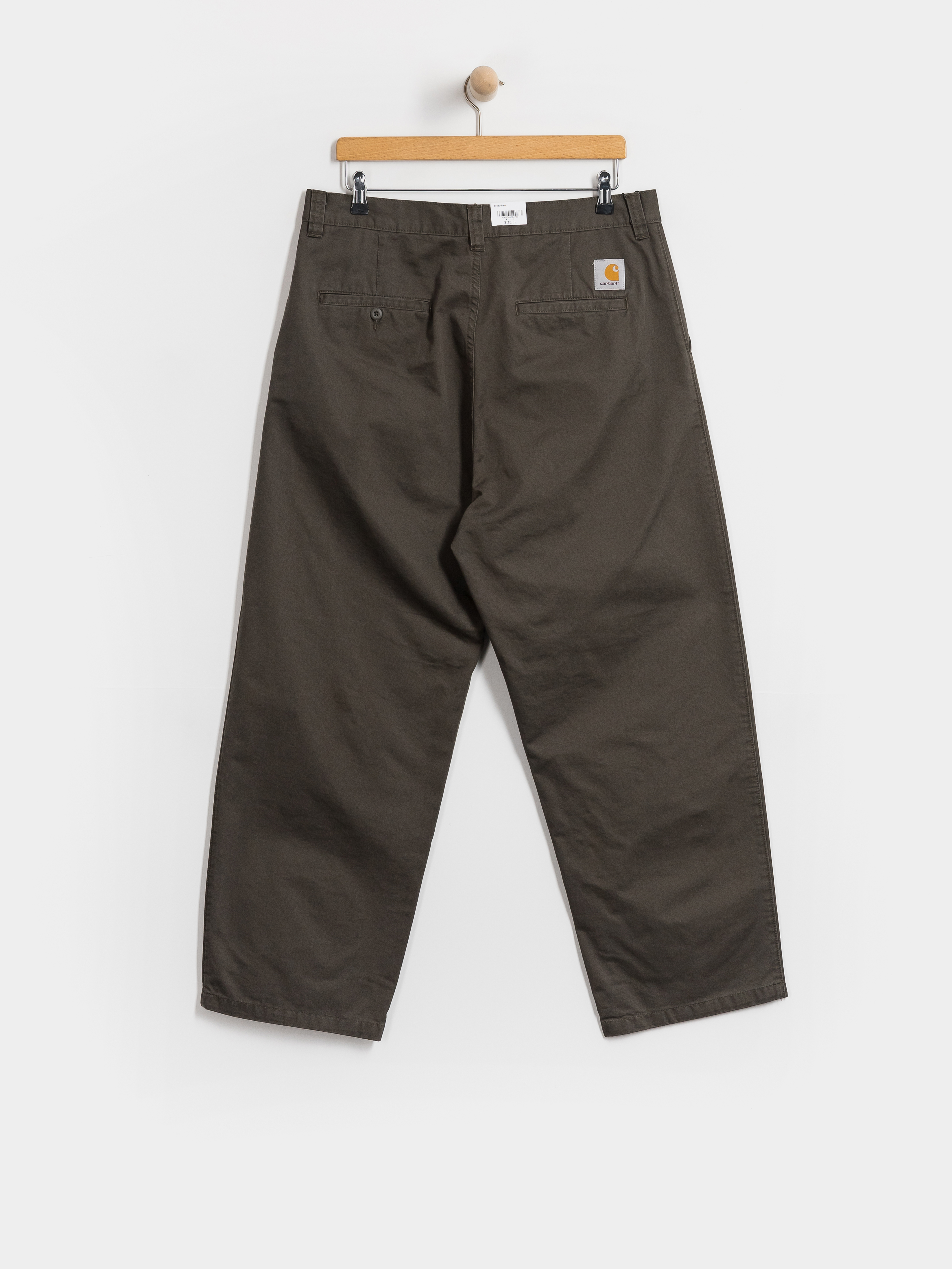 Панталони Carhartt WIP Brady (shungite/stone washed)