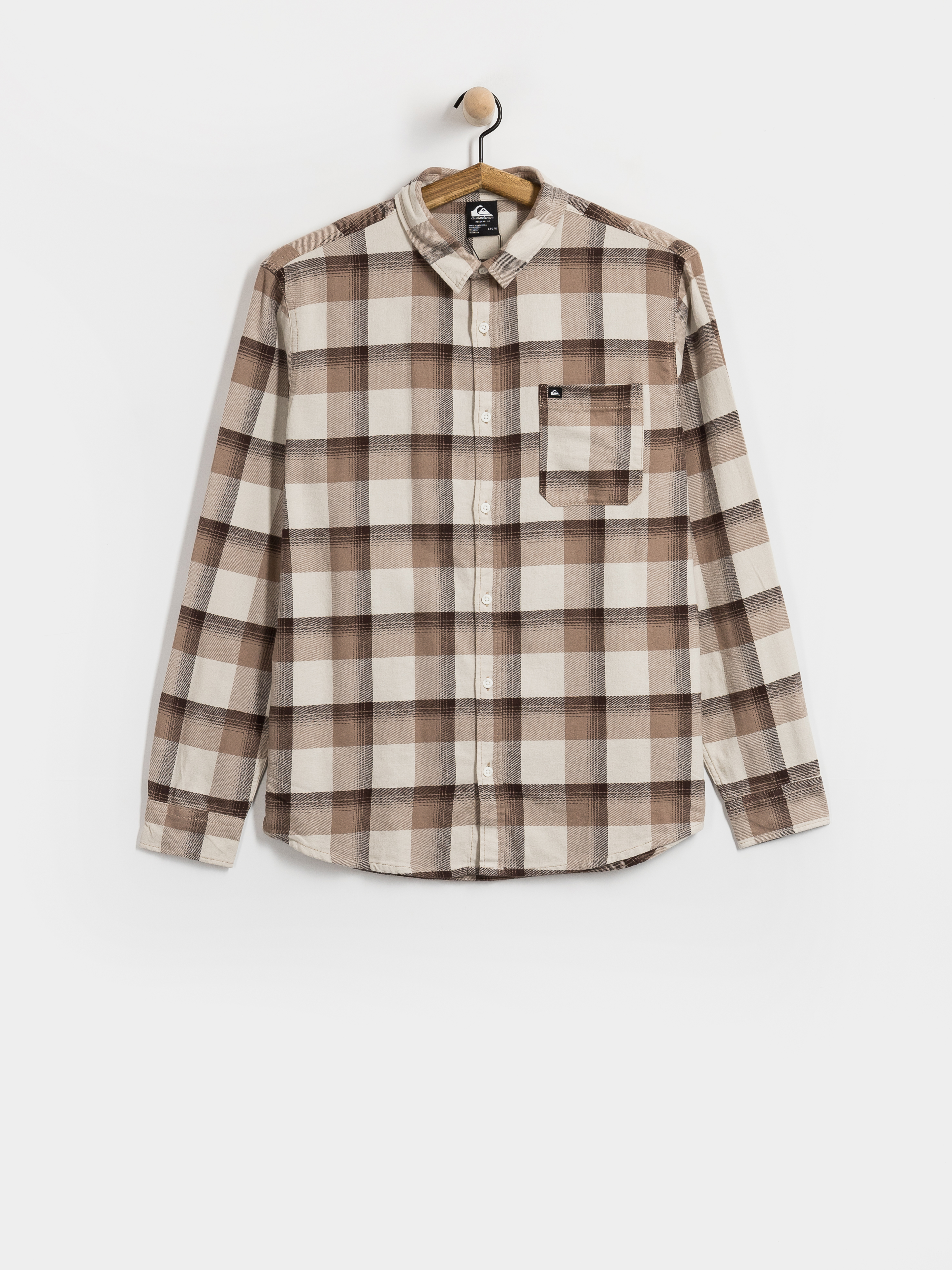 Риза Quiksilver Motherfly Plaid (pine bark motherfly)