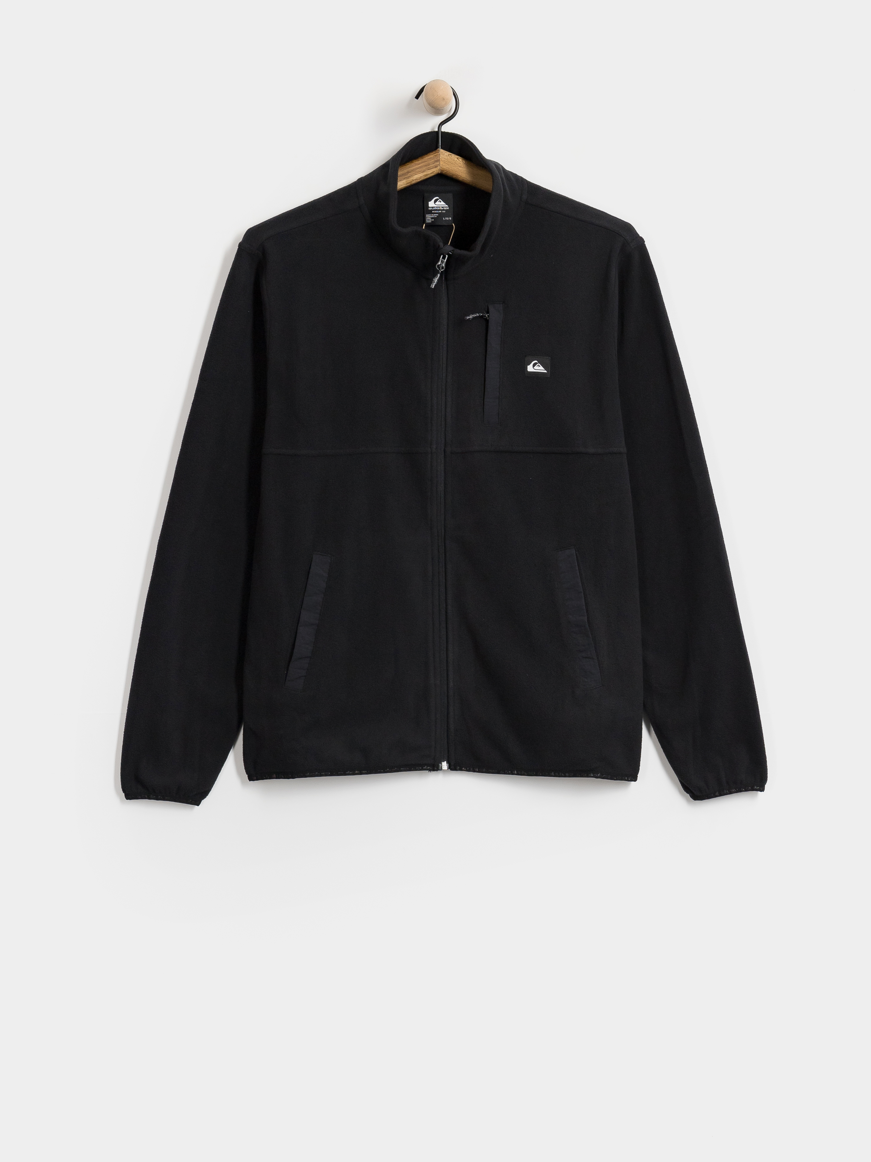 Мъжки Поларени суитшърт Quiksilver No Destination Fz (black)
