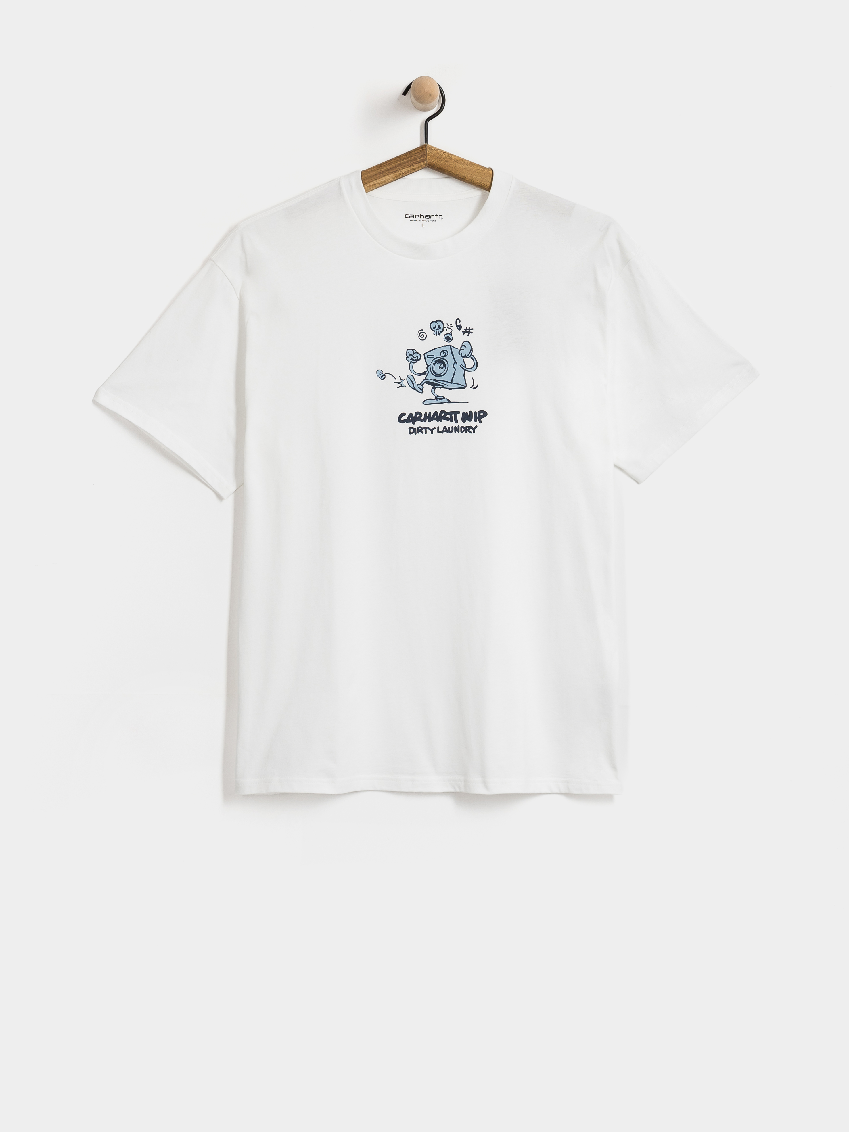 Тениска Carhartt WIP Dirty Laundry (white)