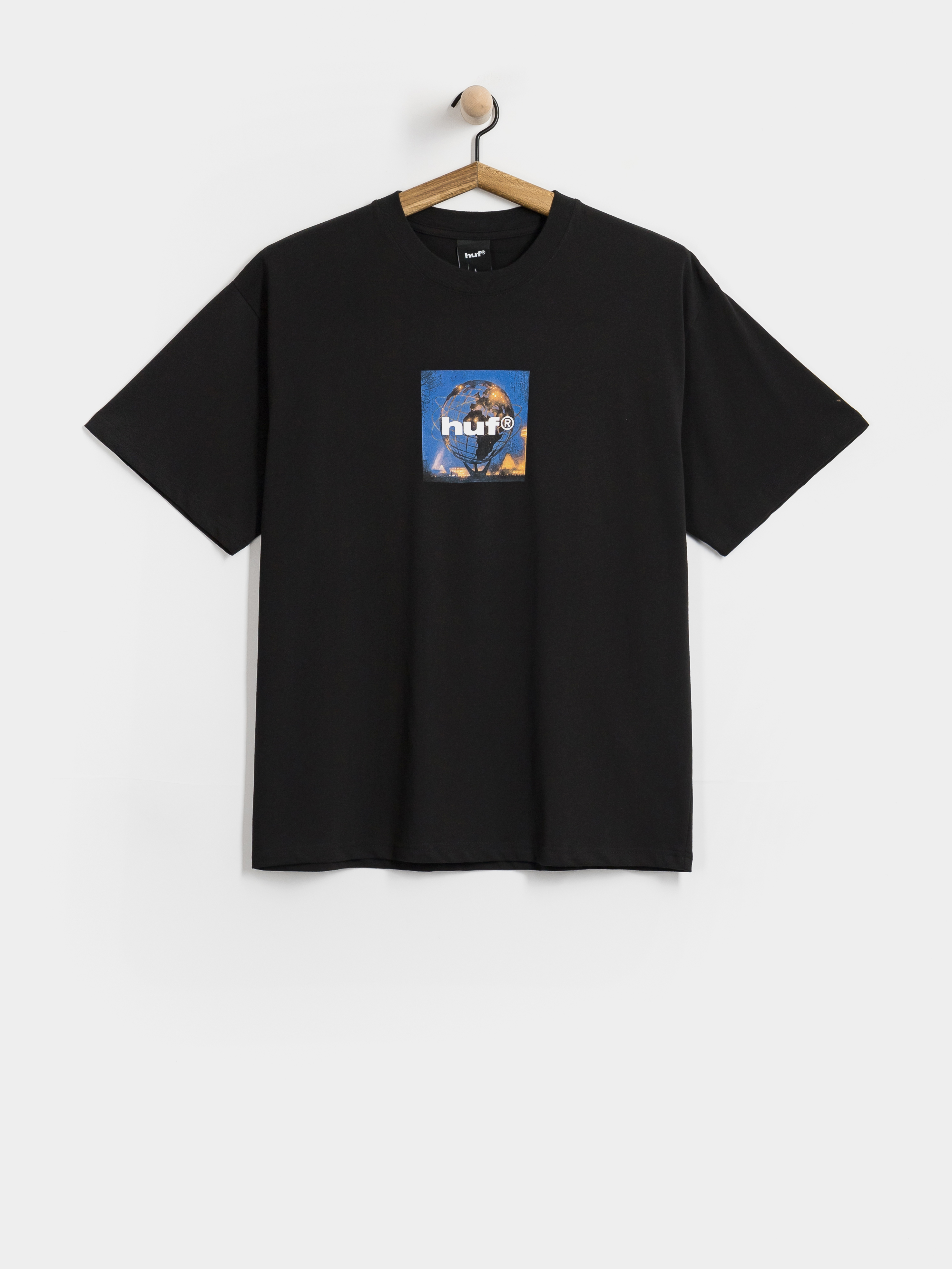 Тениска HUF Unisphere (black)