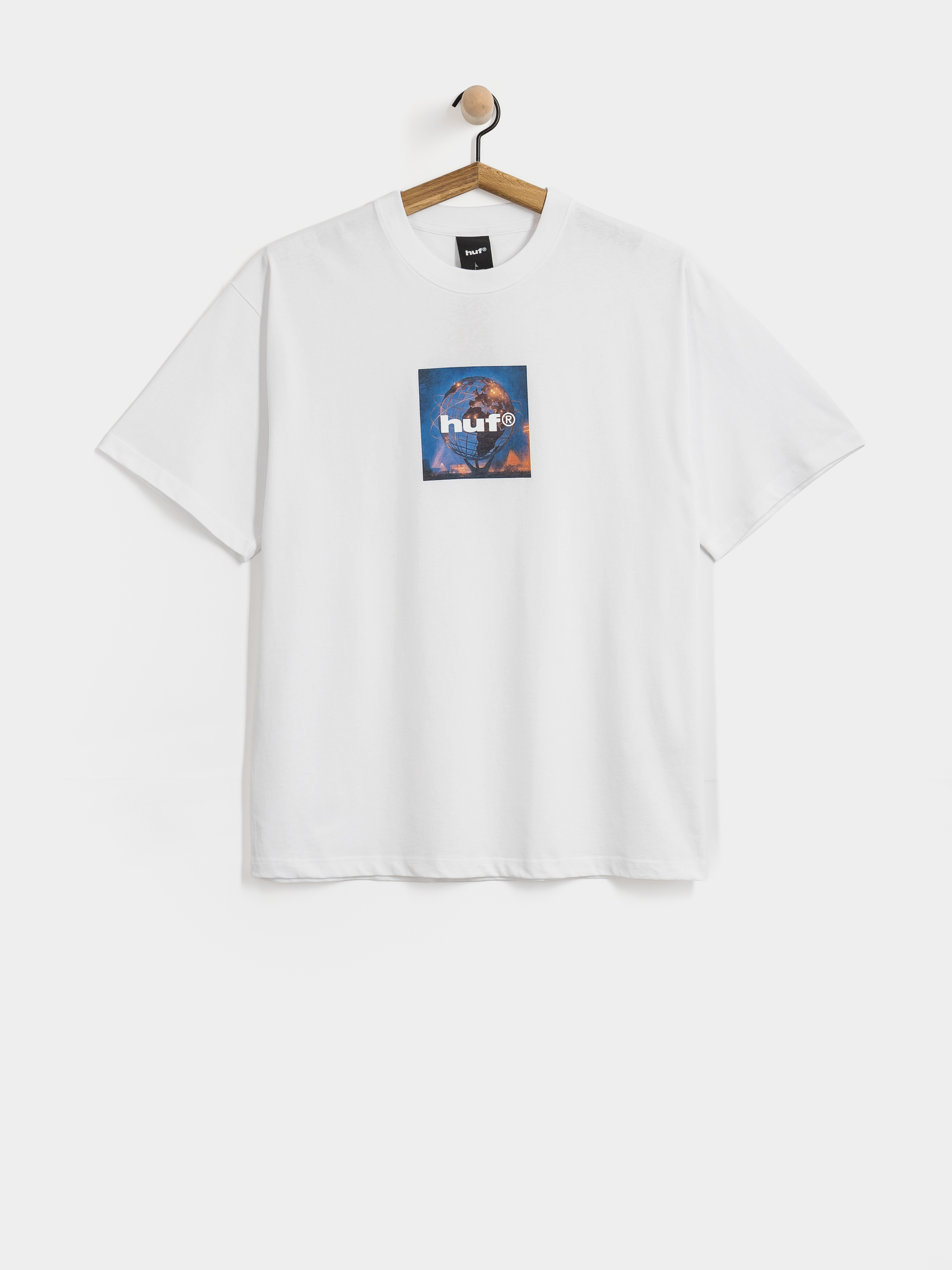 Тениска HUF Unisphere (white)