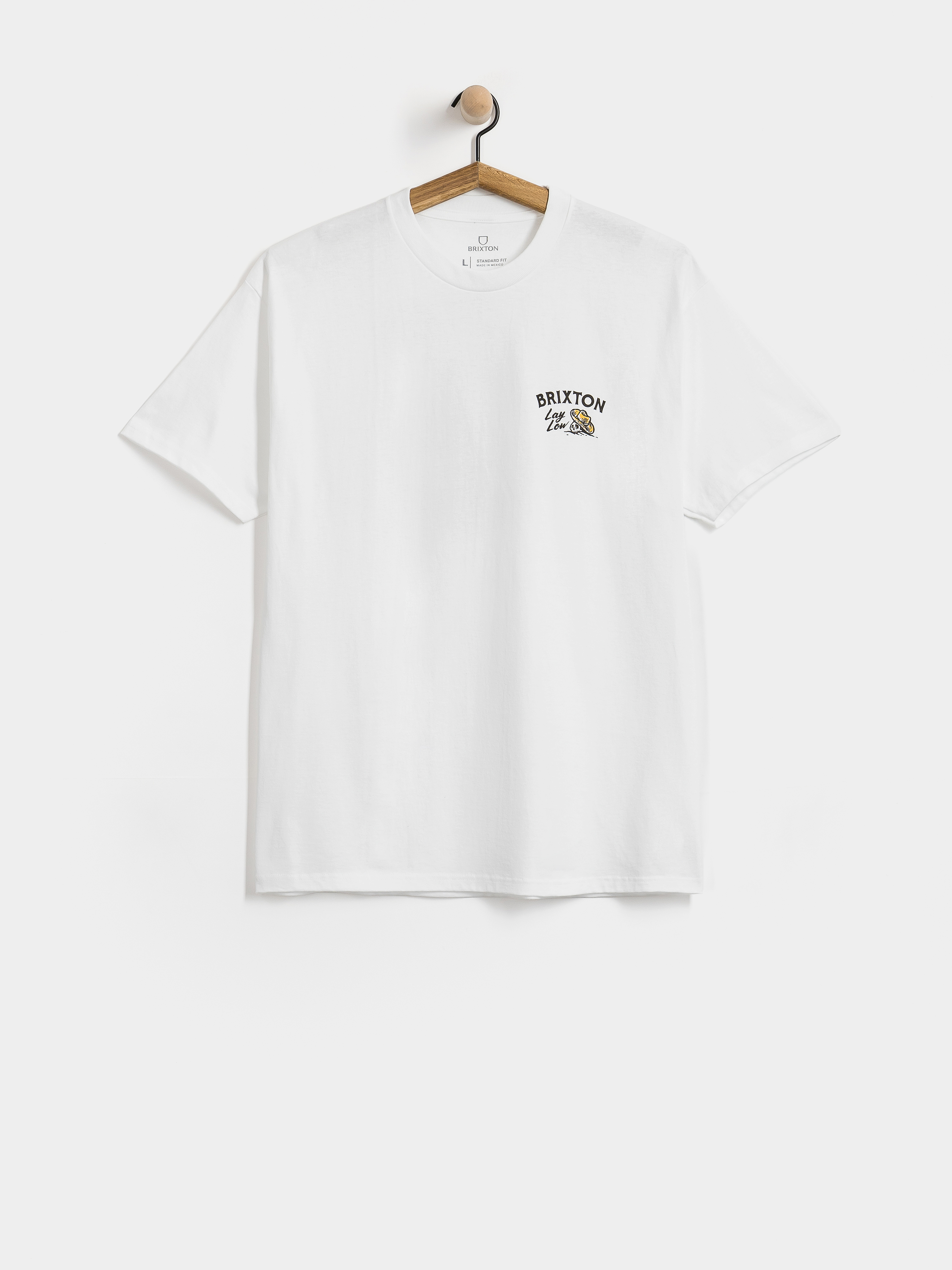 Тениска Brixton Lay Low Stnd (white)