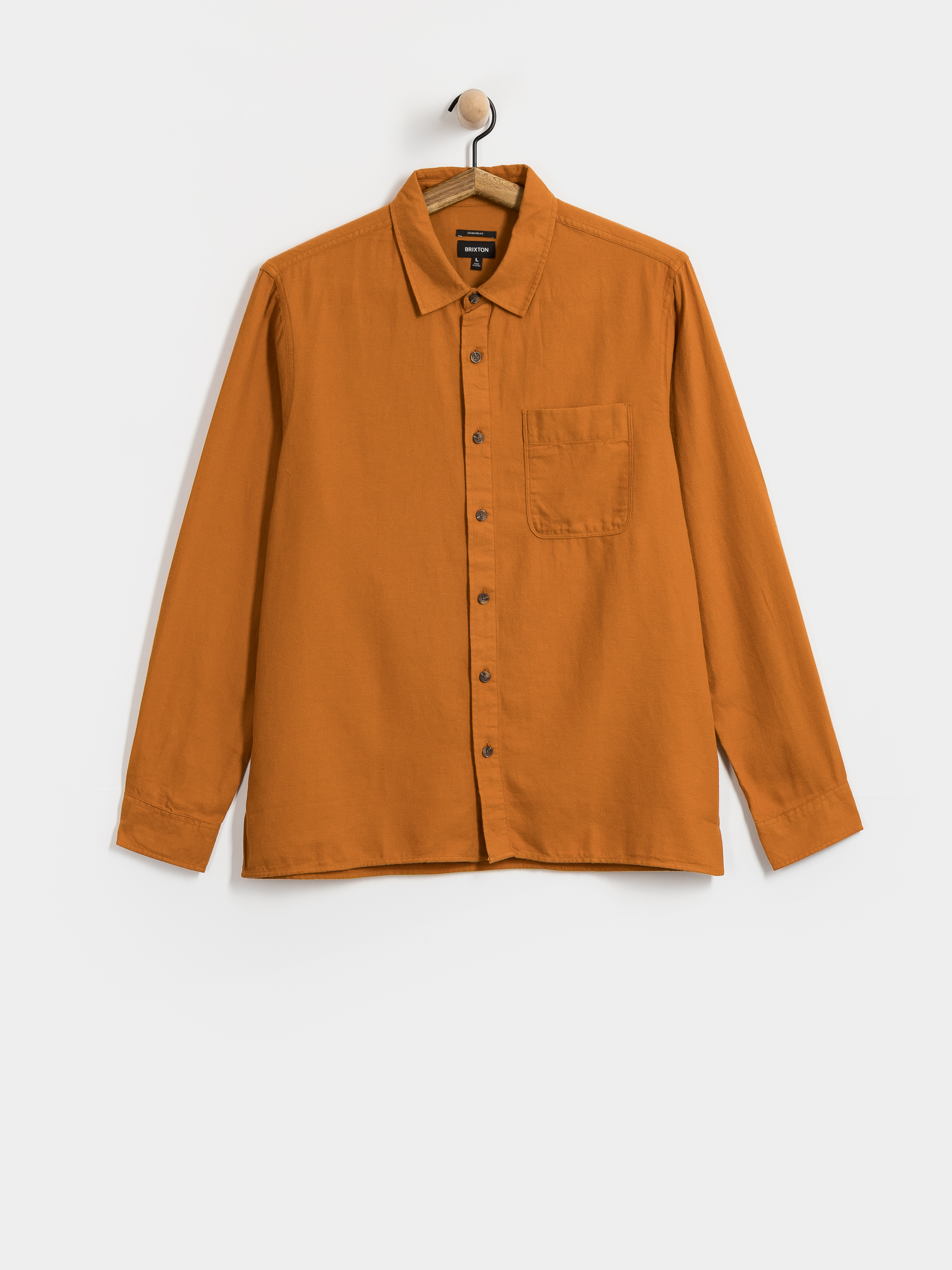 u0420u0438u0437u0430 Brixton Hasting Lw Flannel (caramel)