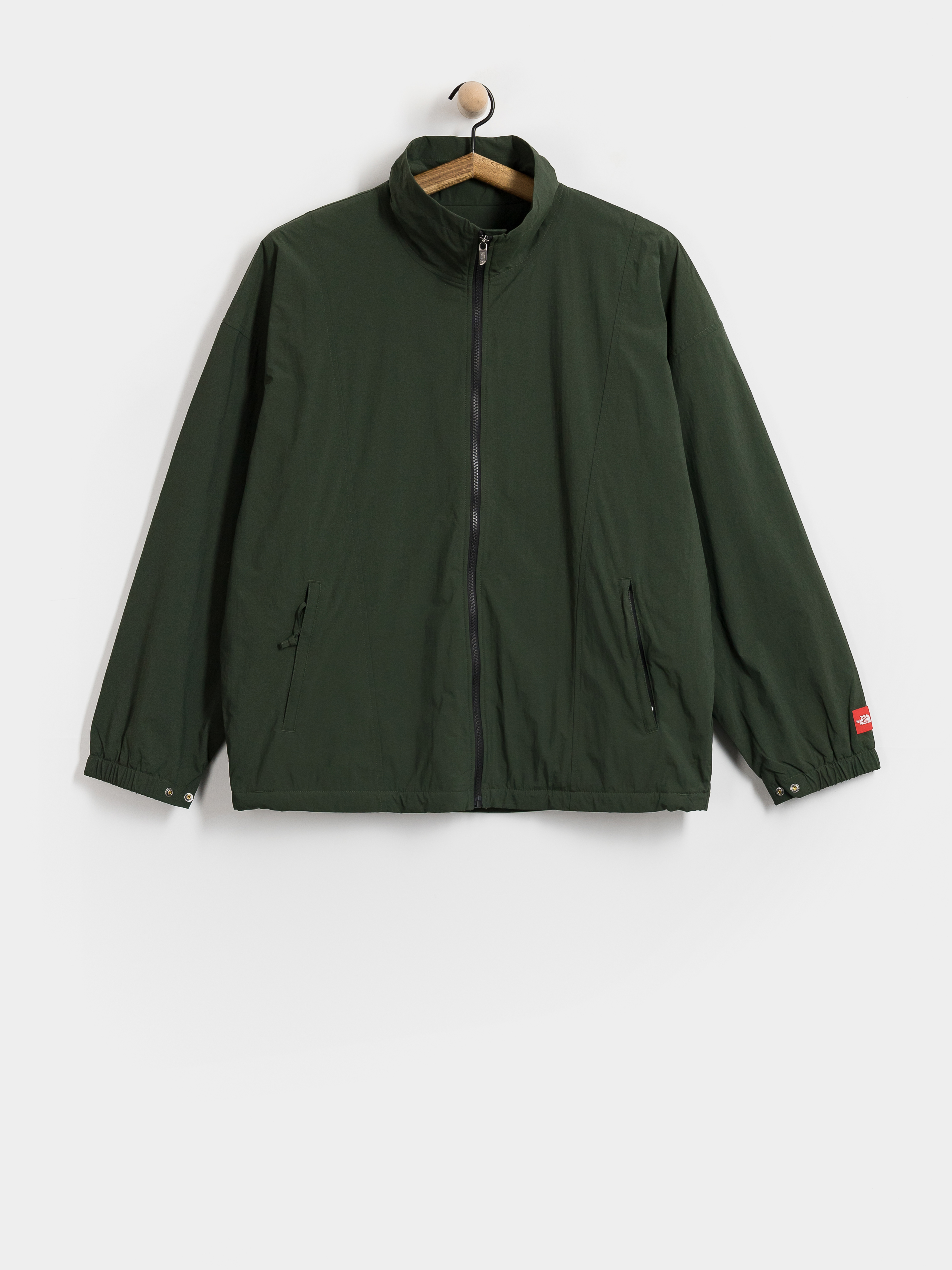 u042fu043au0435 The North Face Red Box Nylon Fleece Lined (bottle green)