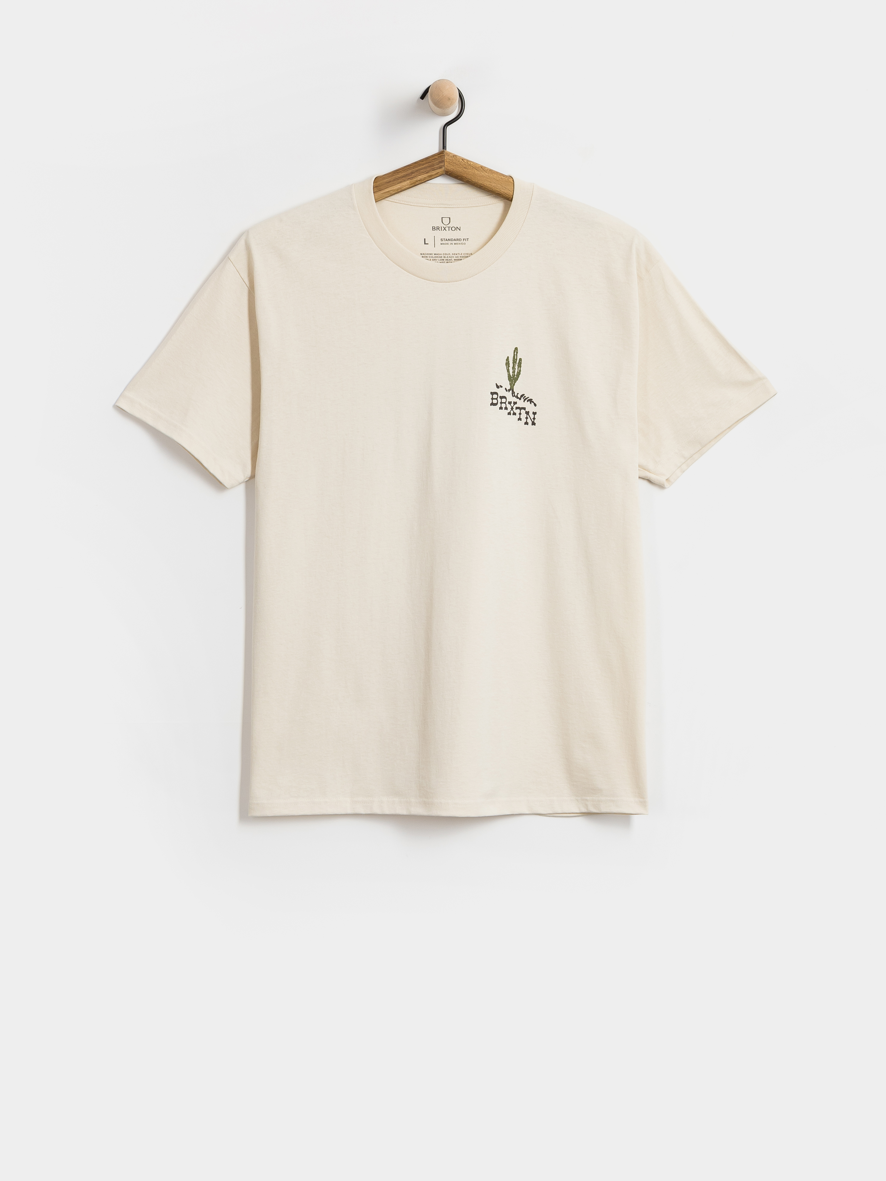 Тениска Brixton Keslo Stnd (cream)