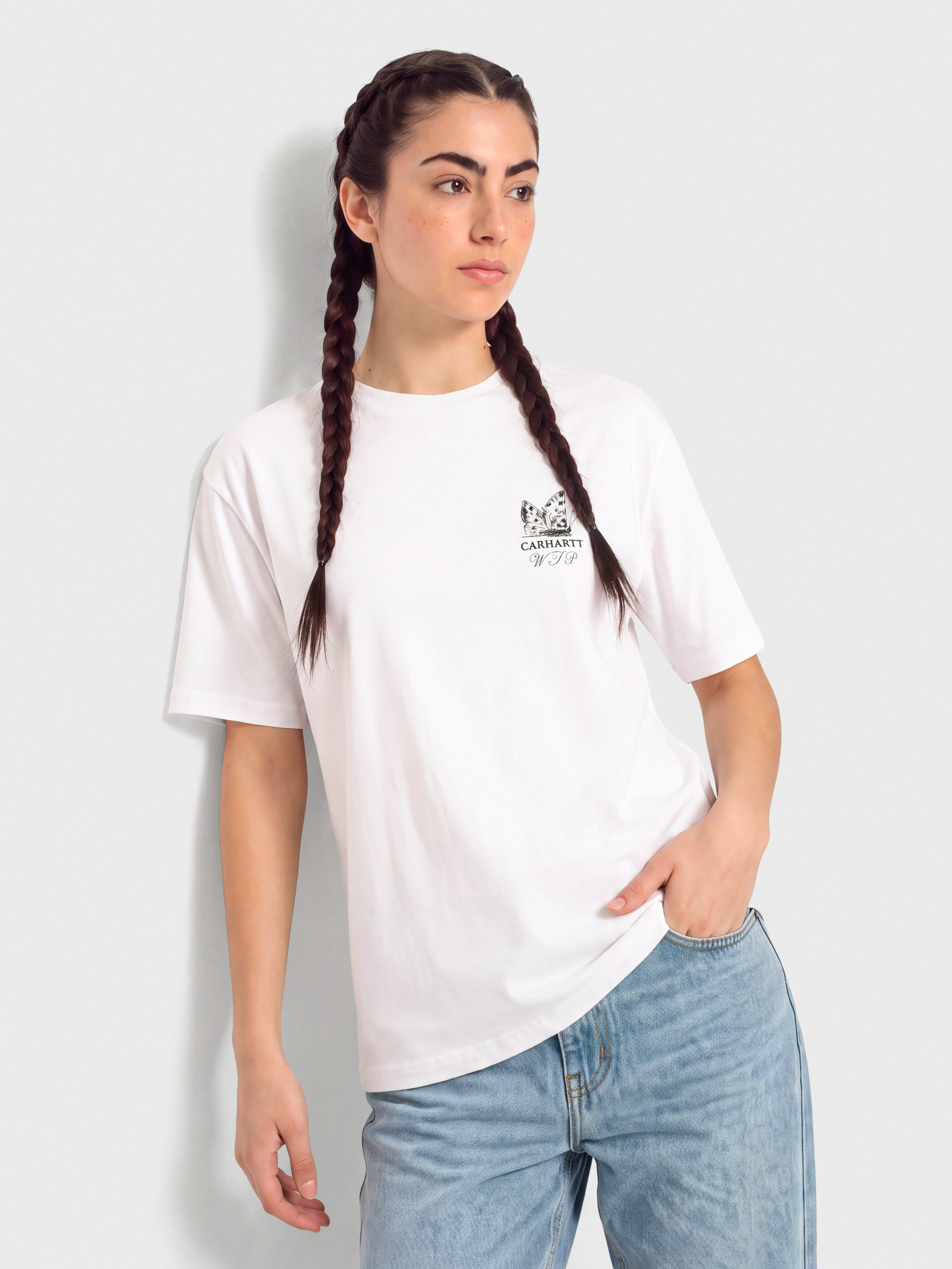 Тениска Carhartt WIP Silver Cups Wmn (white)