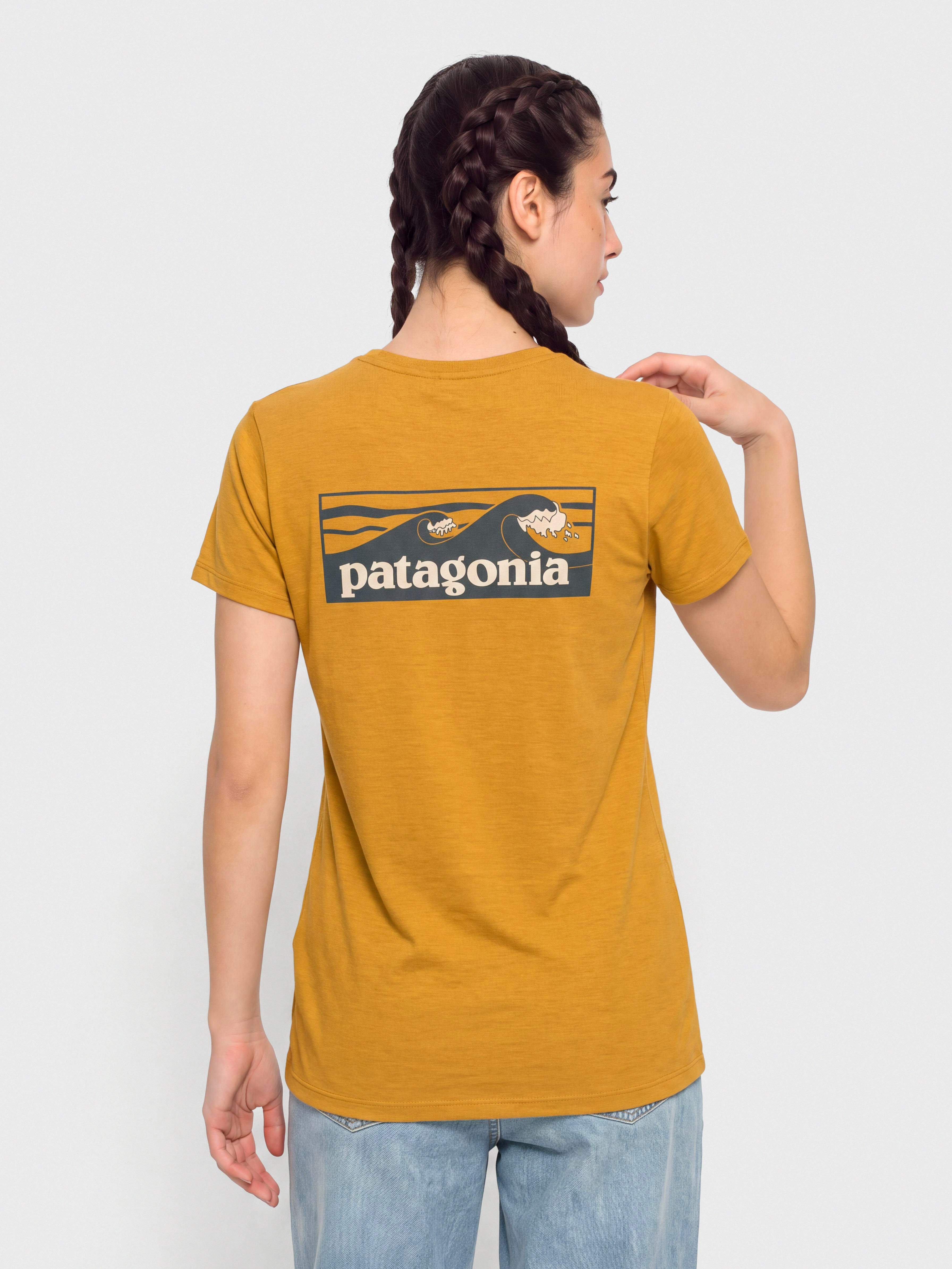 Тениска Patagonia Cap Cool Daily Boardshort Logo Wmn