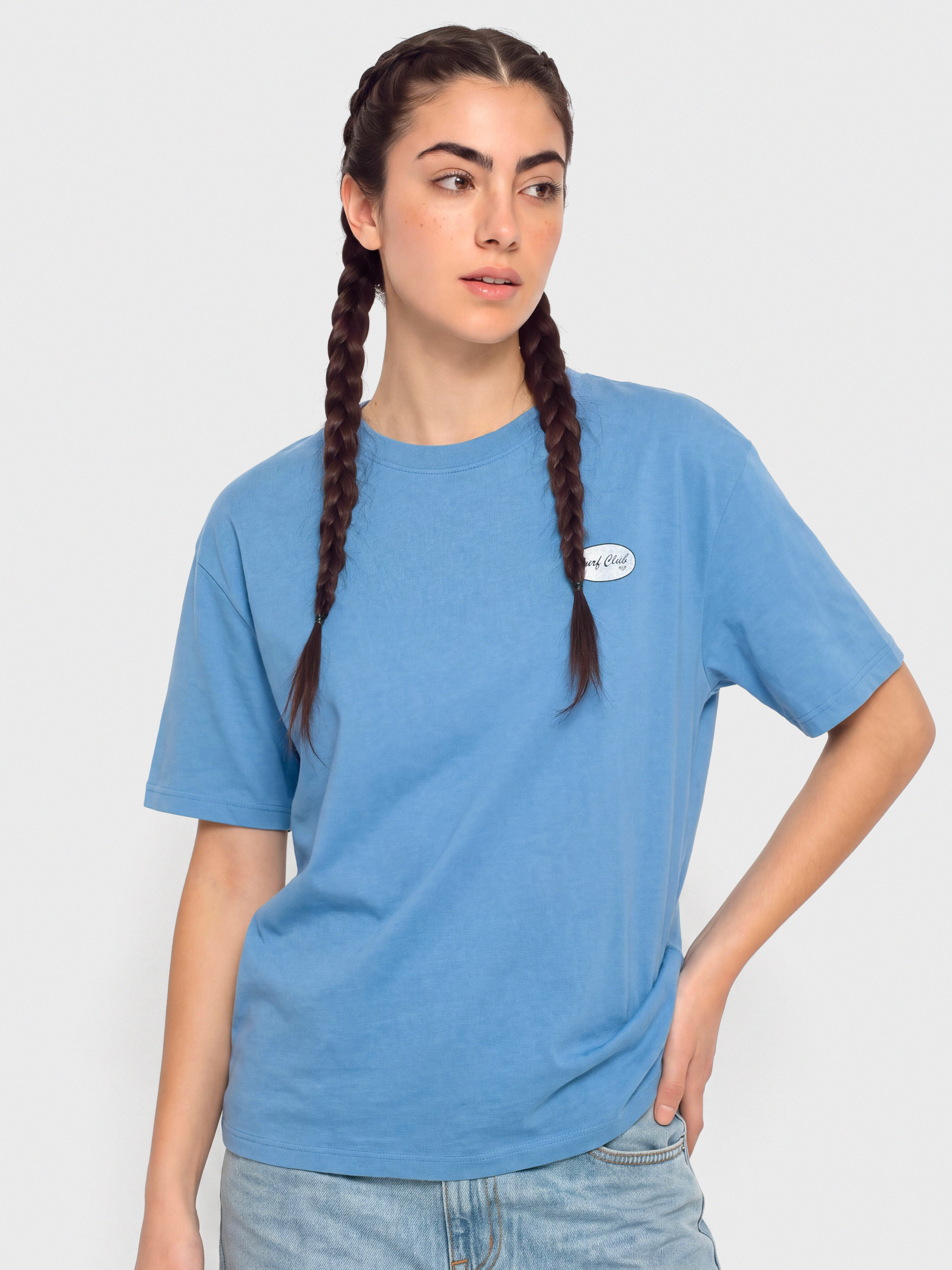 Тениска Roxy Talloversize Washed Wmn (super sonic)