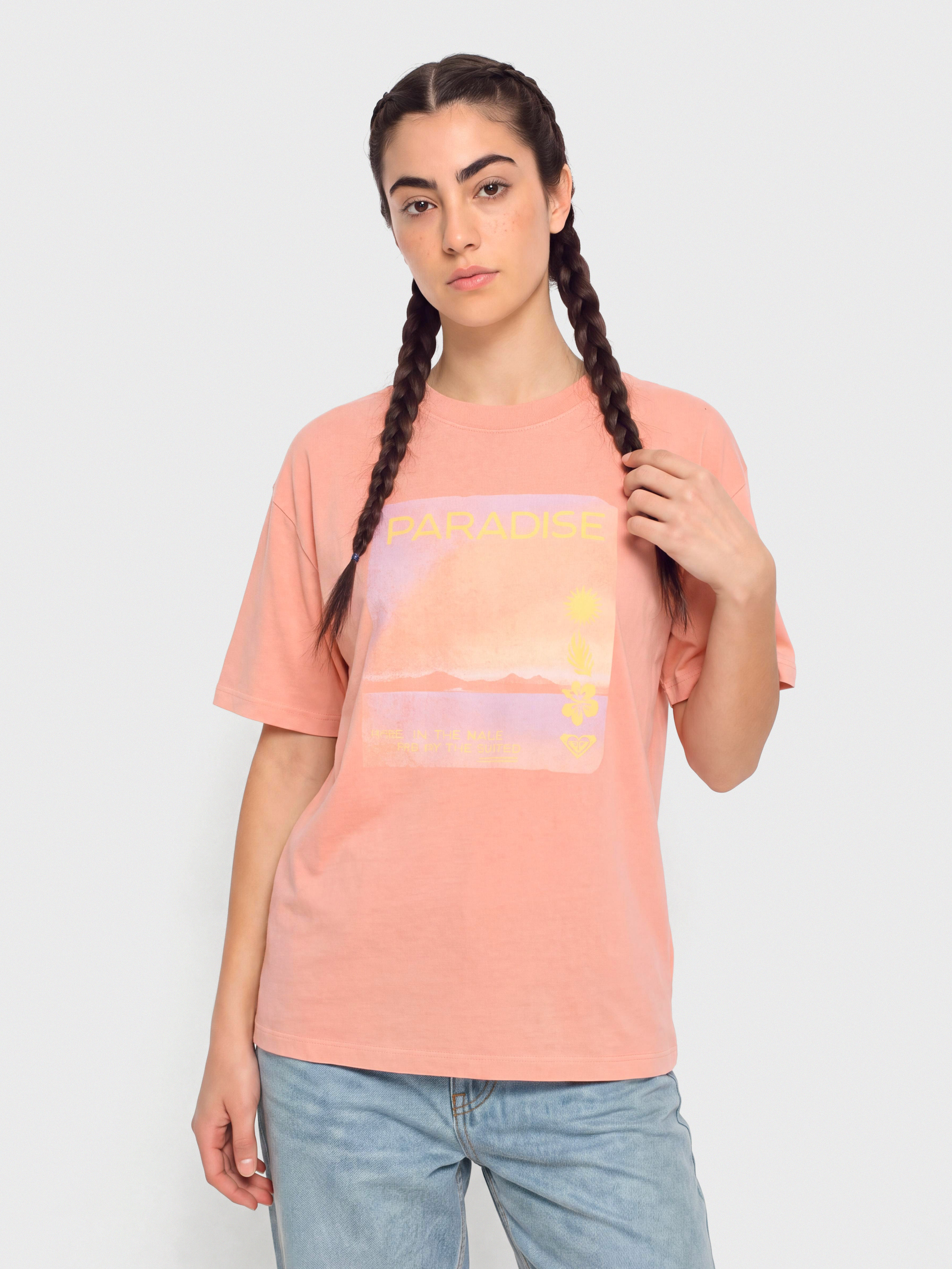 u0422u0435u043du0438u0441u043au0430 Roxy Talloversize Washed Wmn (camellia)